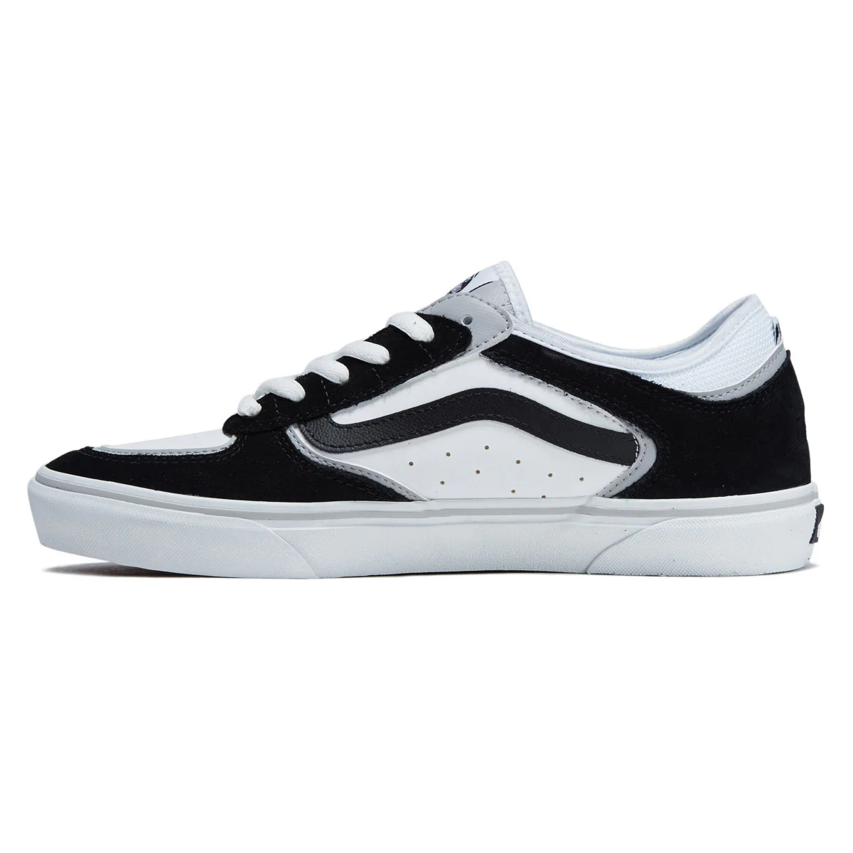 Vans Skate Rowley Shoes - Black/White - Image 2