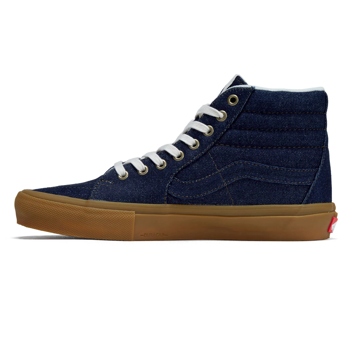 Vans Skate Sk8-Hi Shoes - Blue Denim - Image 2