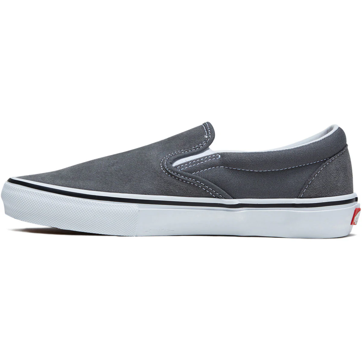 Vans Skate Slip-on Shoes - Pewter/White - Image 2