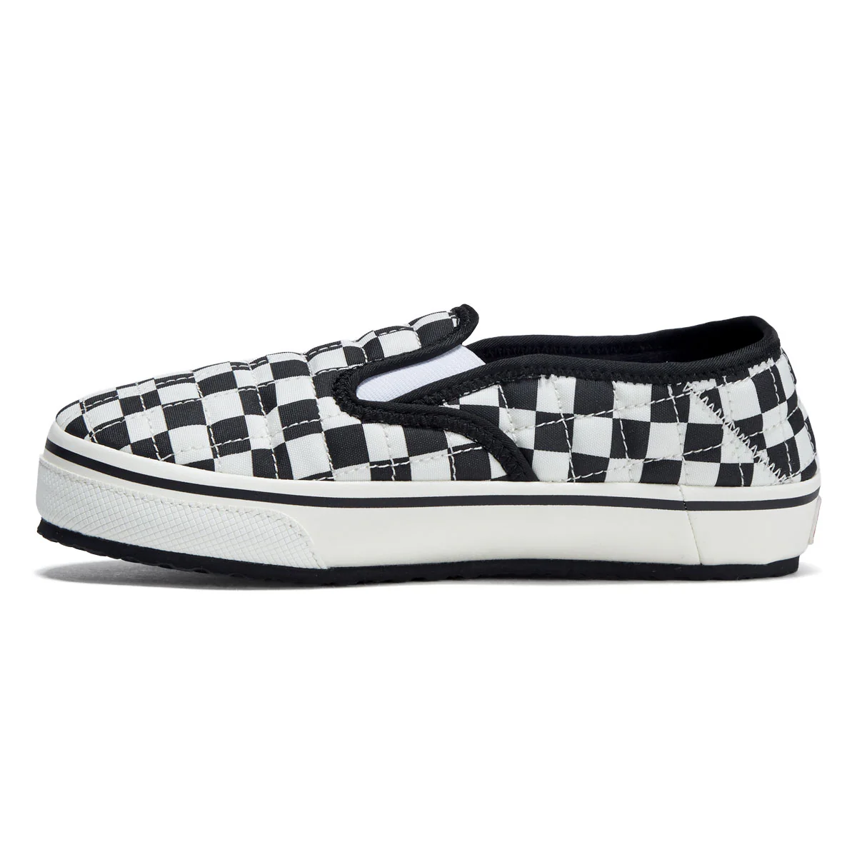 Vans Slip-Er 2 MTE Shoes - Checkerboard Black/Classic White - Image 2