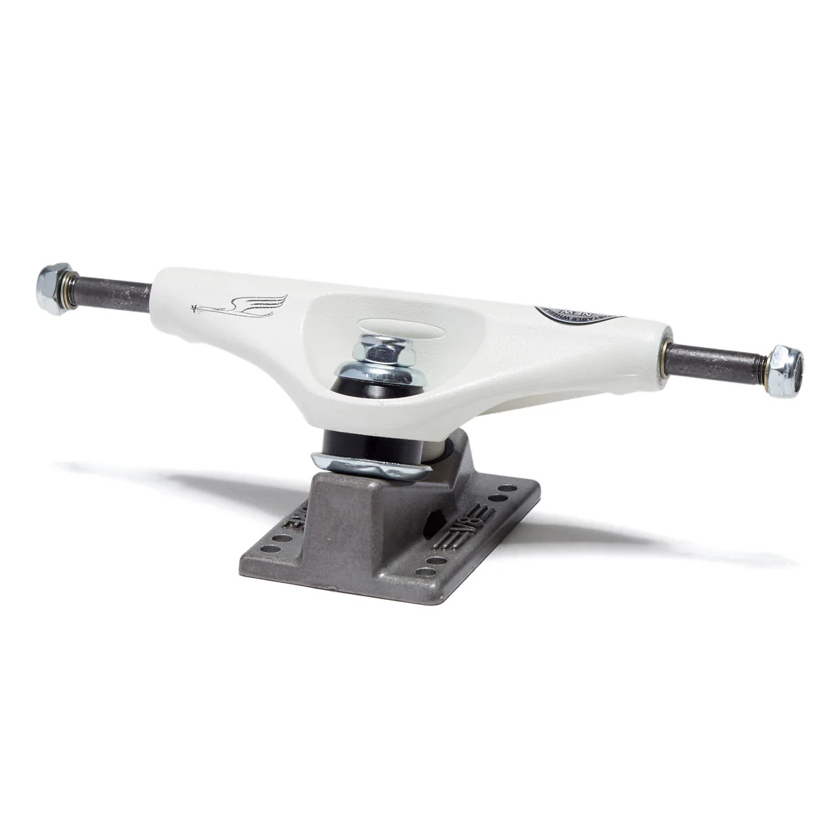 Venture V8 Bob Worrest Skateboard Trucks - Cream/Black - 5.2 Hi - Image 2
