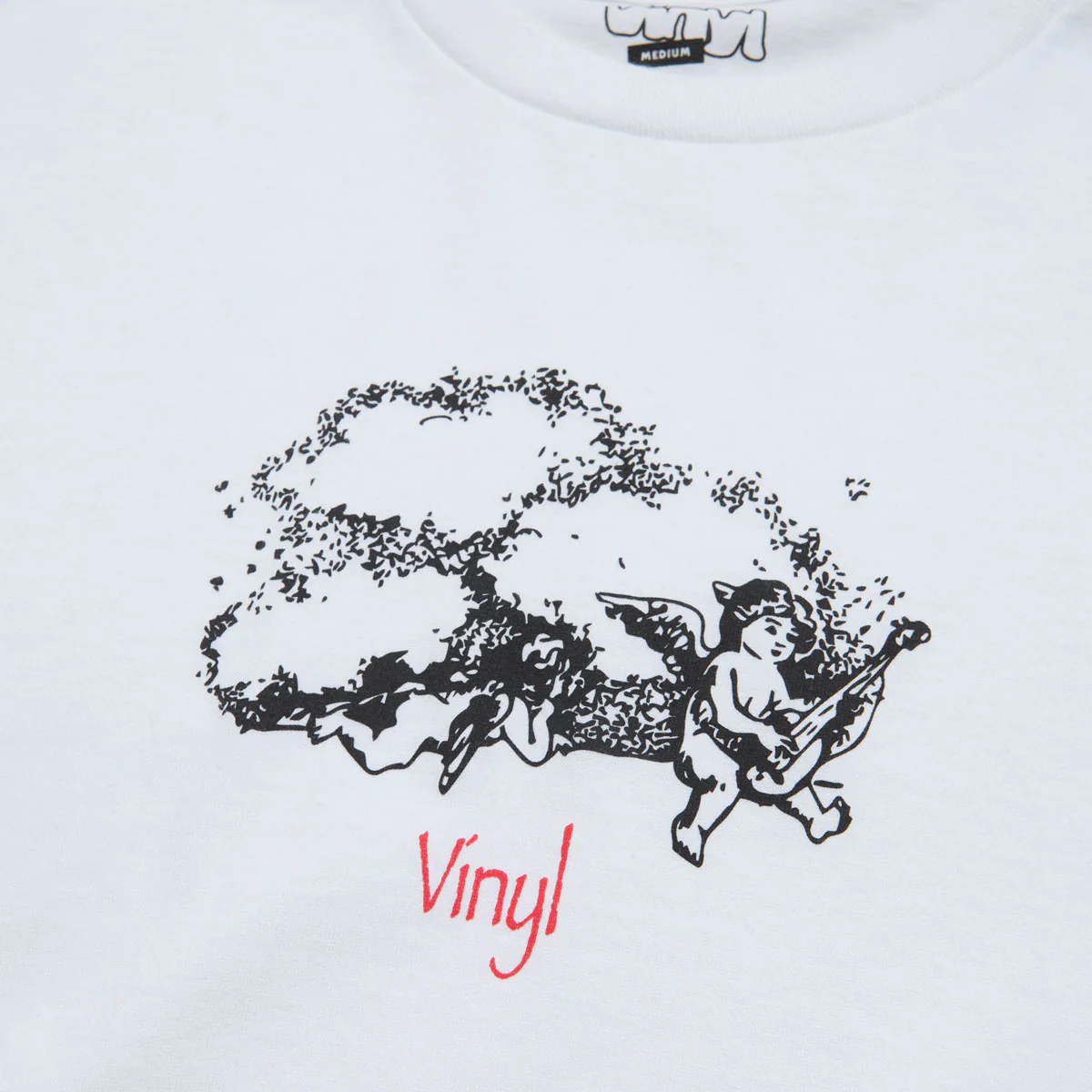 Vinyl Angel T-Shirt - White - Image 2