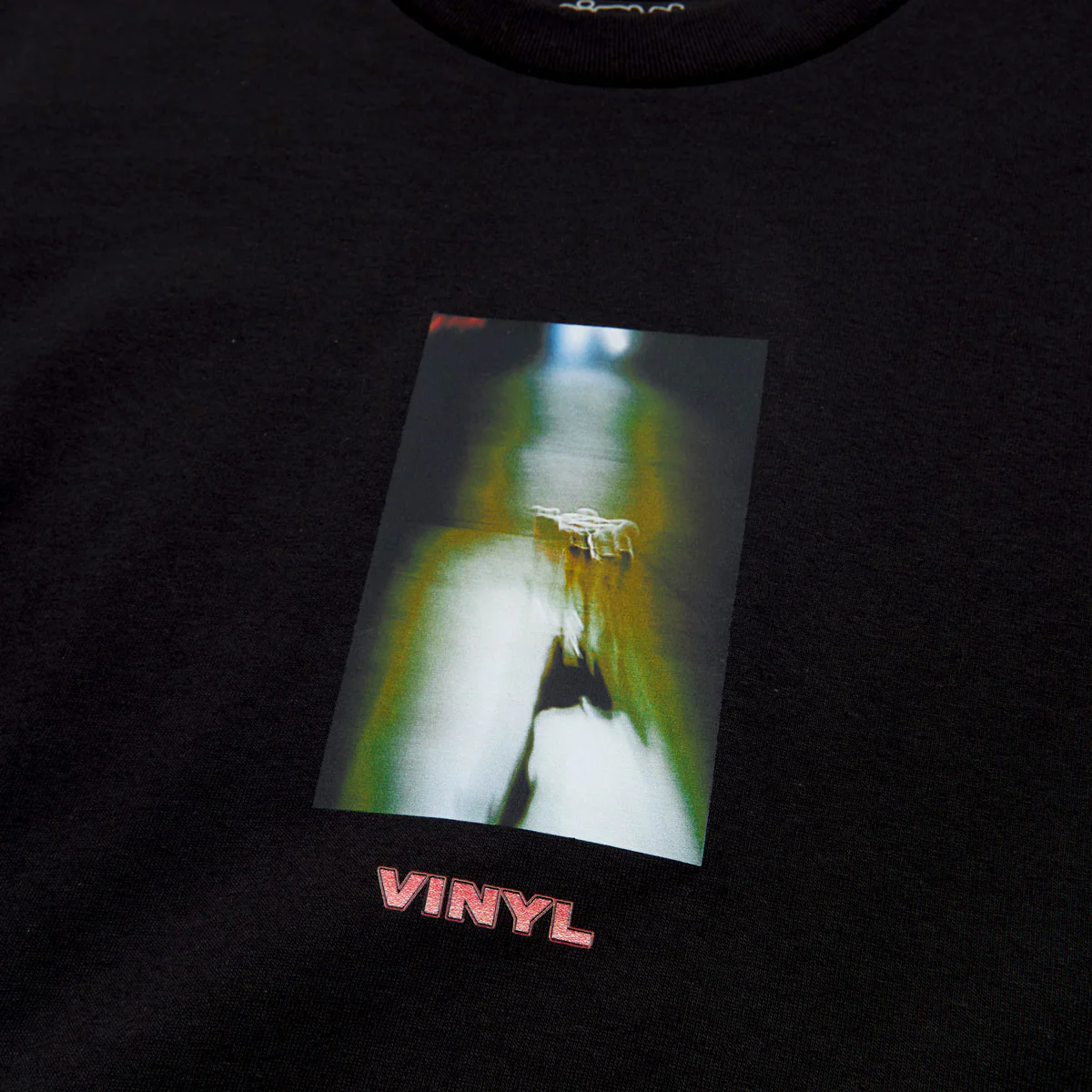 Vinyl Headlights T-Shirt - Black - Image 2