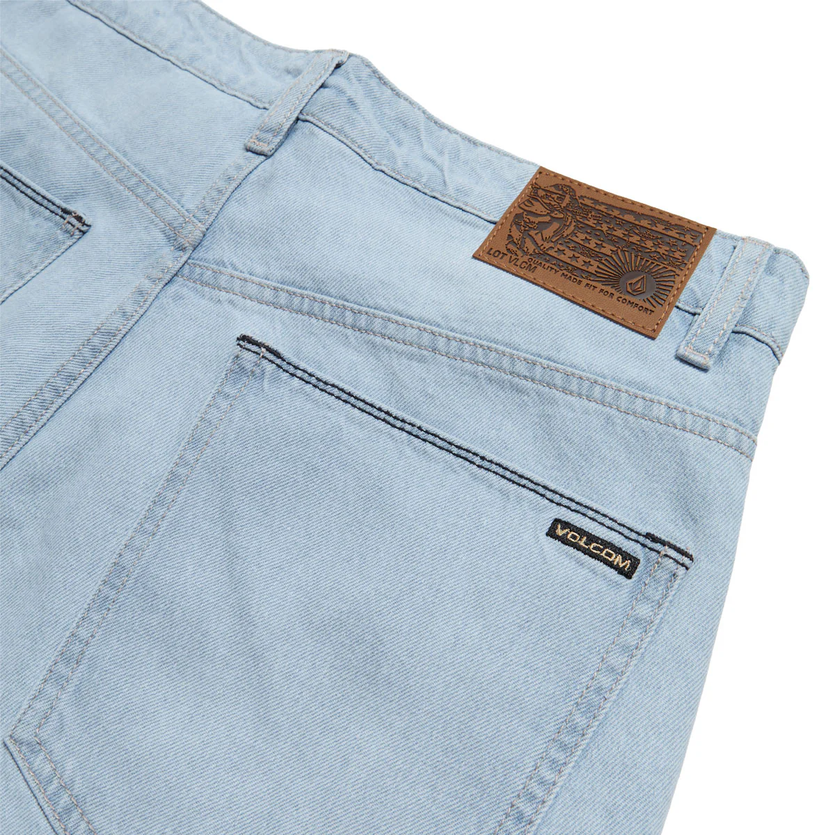 Volcom Billow Denim Jeans - Blue Fog - Image 5