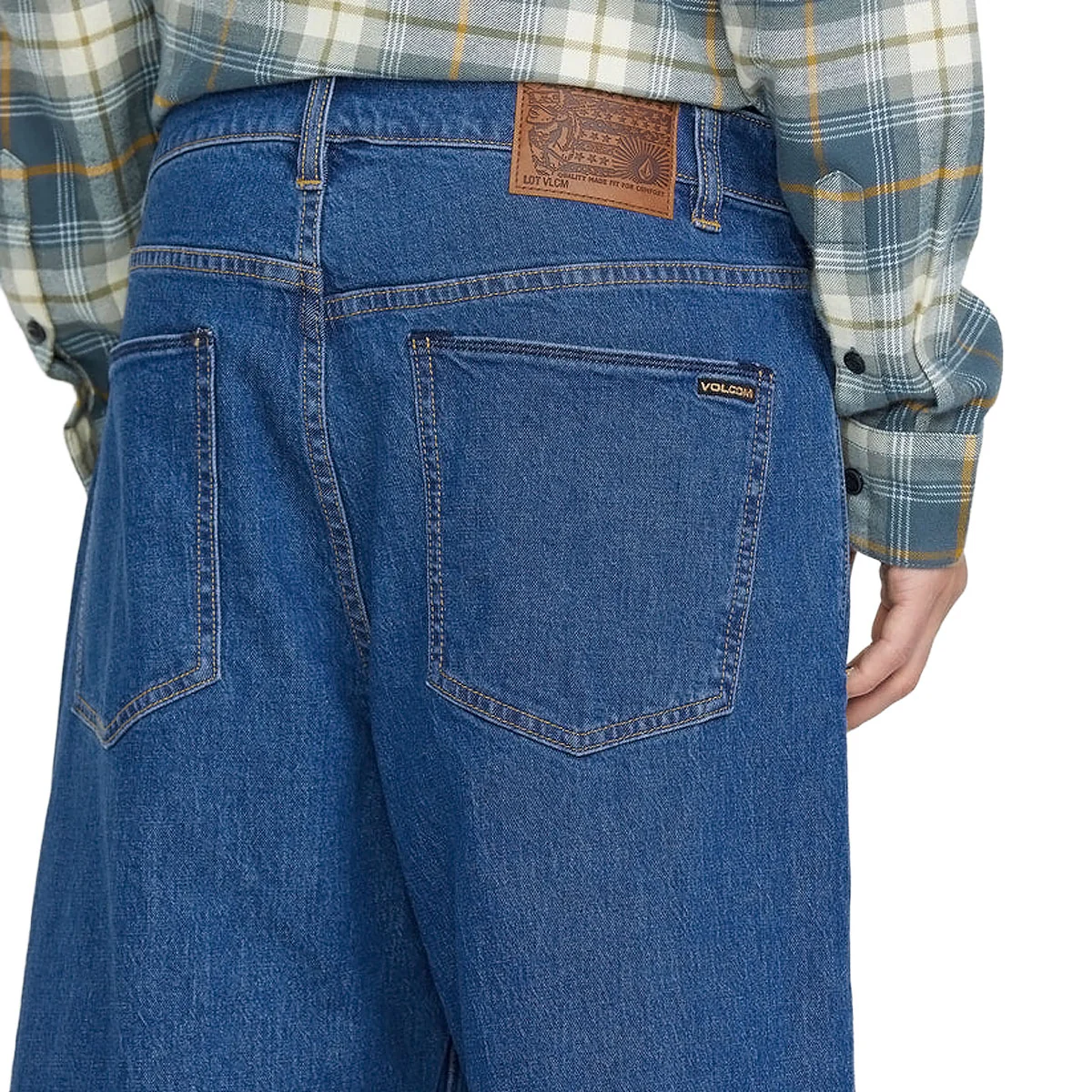 Volcom Billow Denim Jeans - Bold Blue 2025 - Image 6