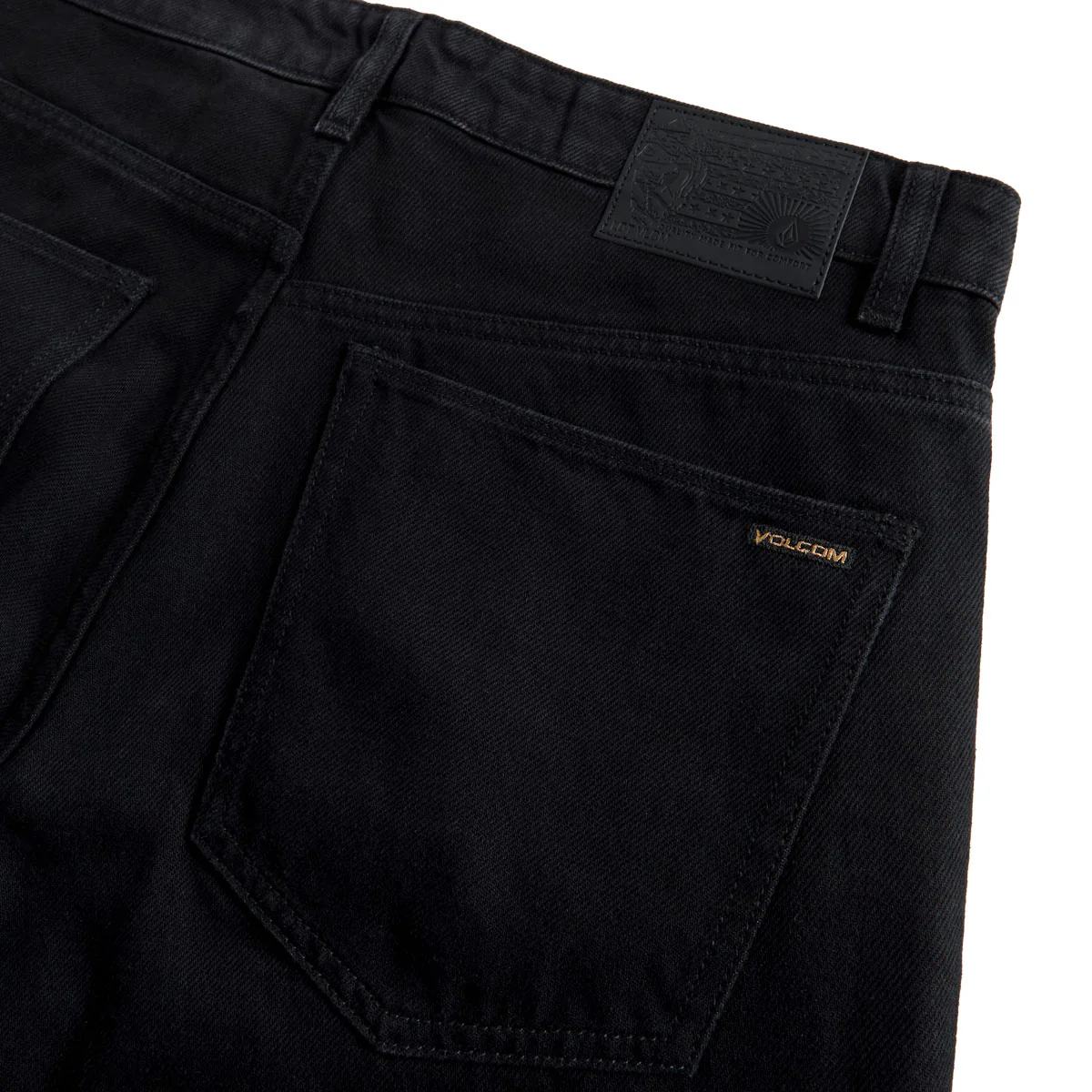 Volcom Billow Denim Jeans - New Black 2025 - Image 5