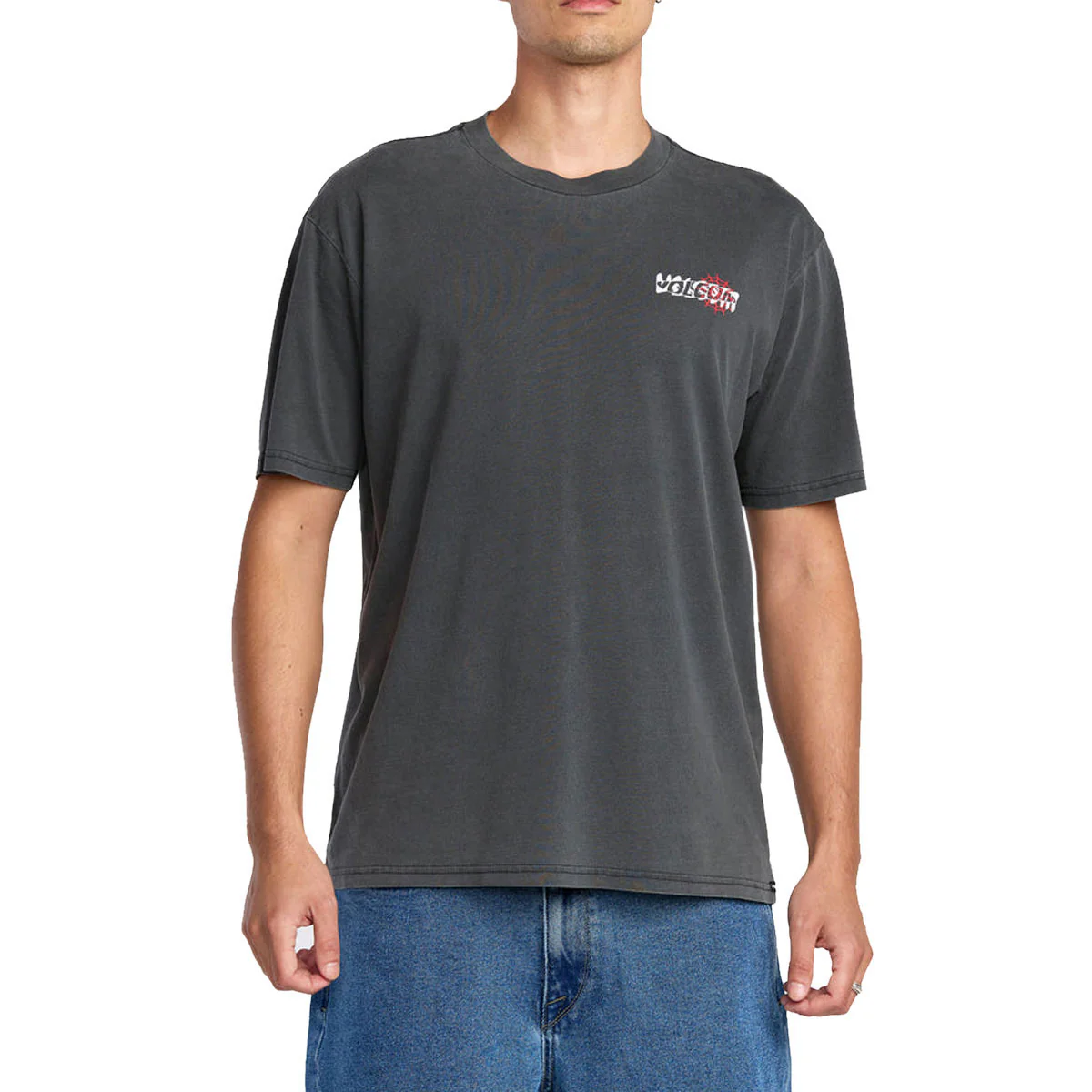 Volcom Brain Mix T-Shirt - Stealth - Image 3