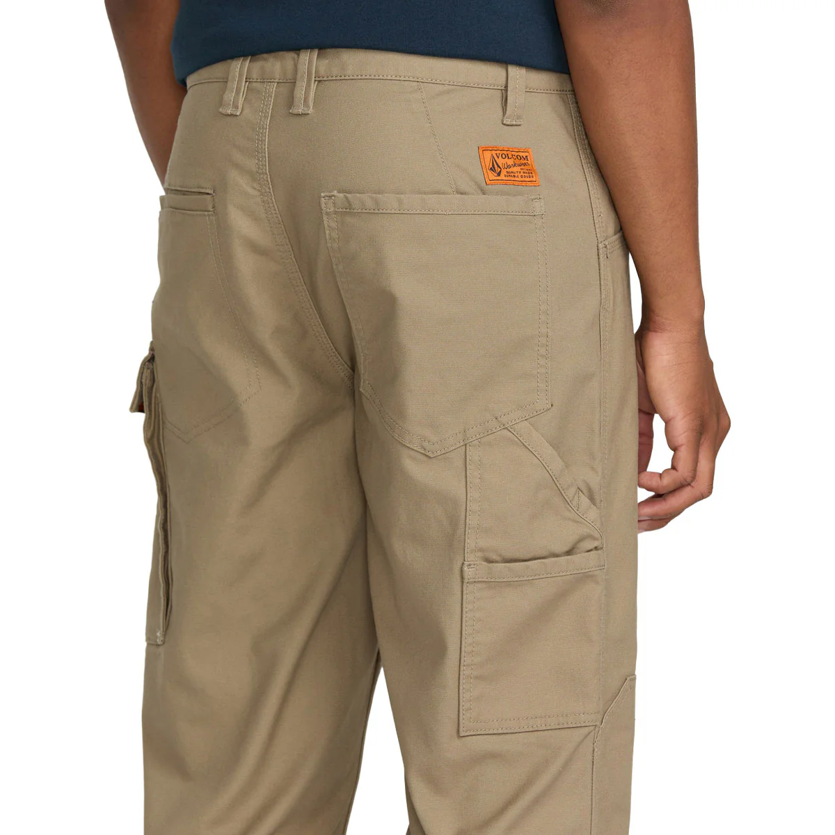 Volcom Caliper II Relaxed Work Pants - Brindle 2025 - Image 5