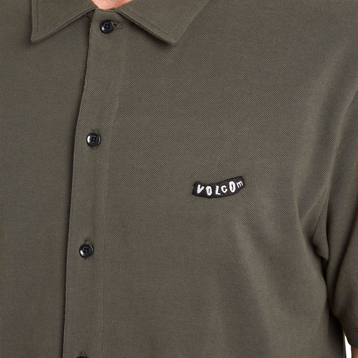 Volcom Chavo Button Down Shirt - Castlerock - Image 4