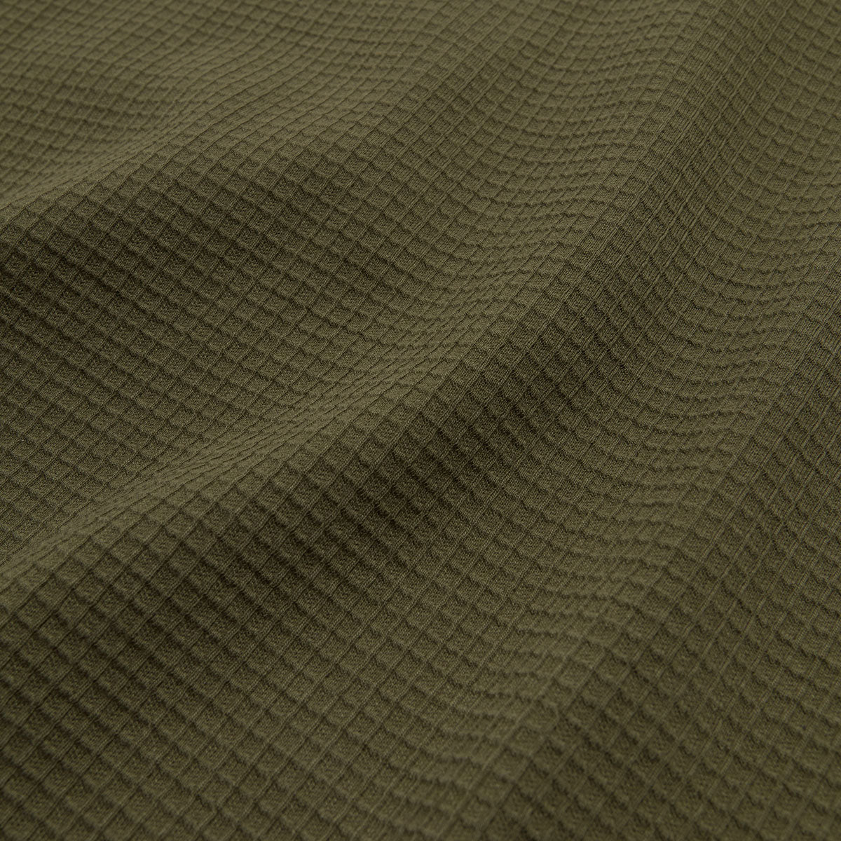Volcom Curbstone Long Sleeve Polo Shirt - Sage Leaf - Image 4