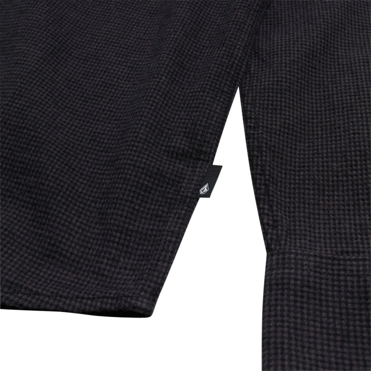 Volcom Date Knight Long Sleeve Shirt - Black Combo - Image 5