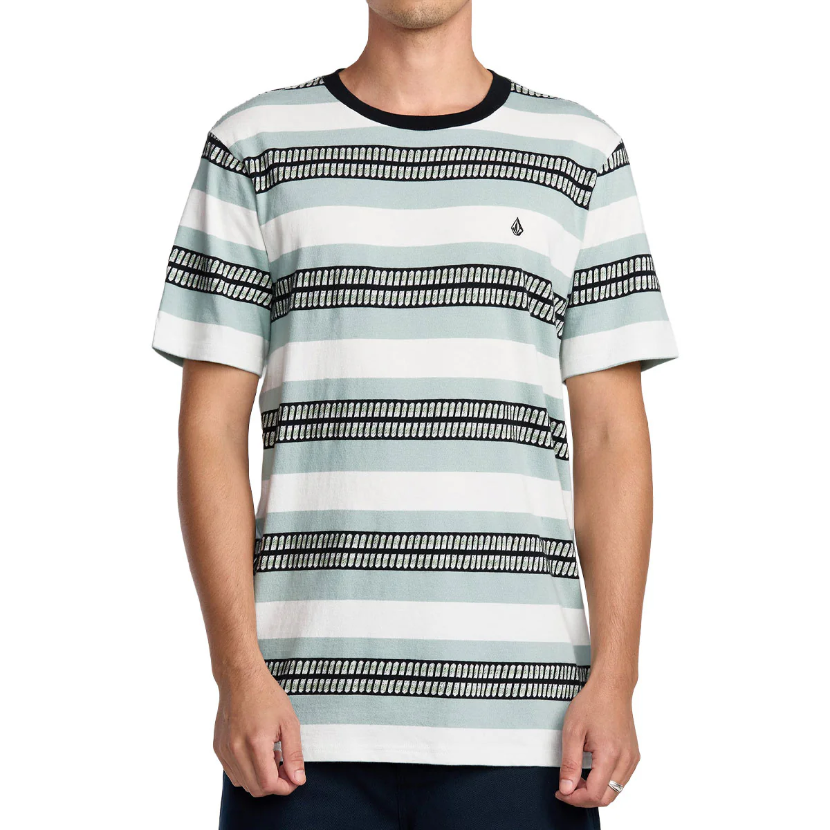 Volcom Excluder Crew T-Shirt - Off White - Image 2