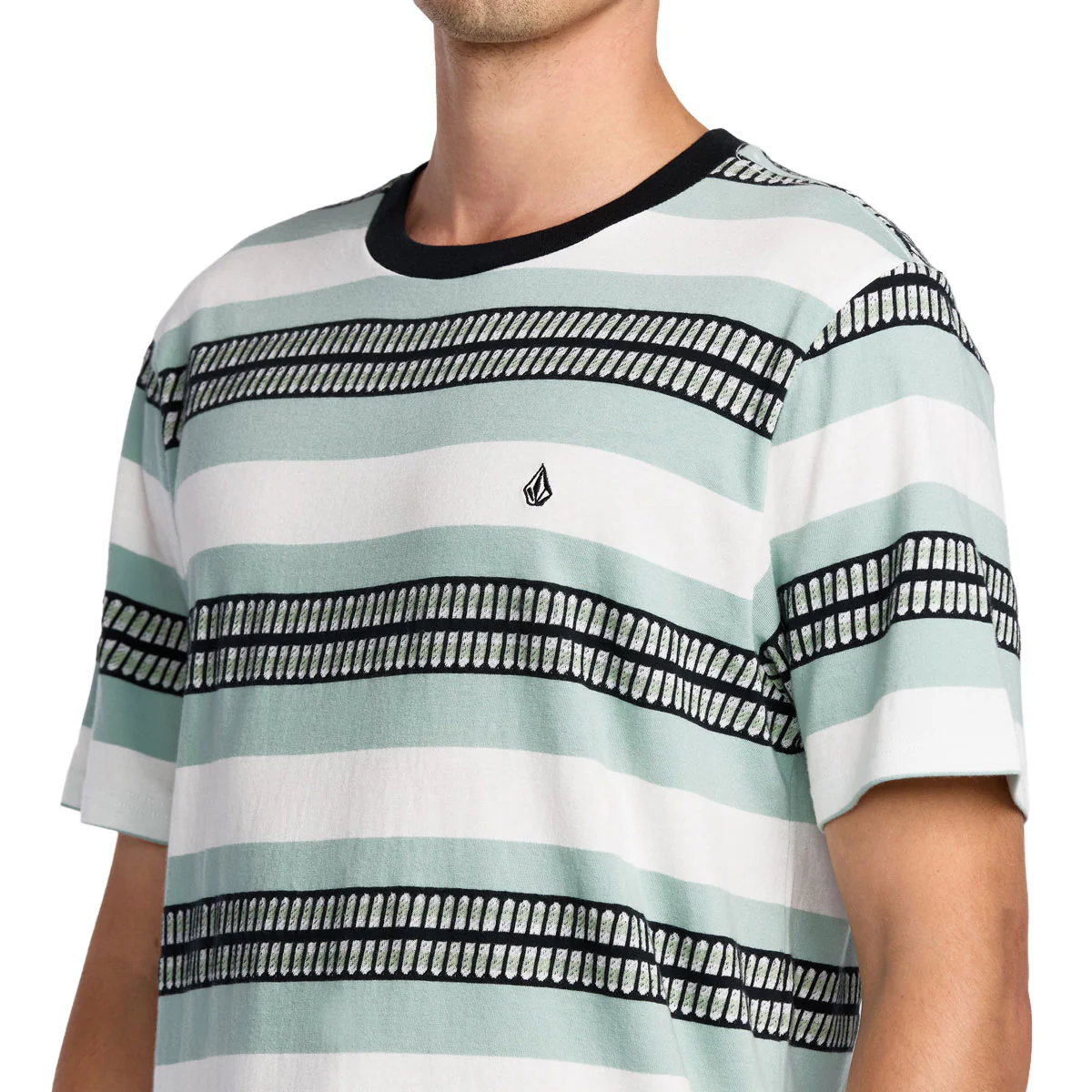 Volcom Excluder Crew T-Shirt - Off White - Image 4