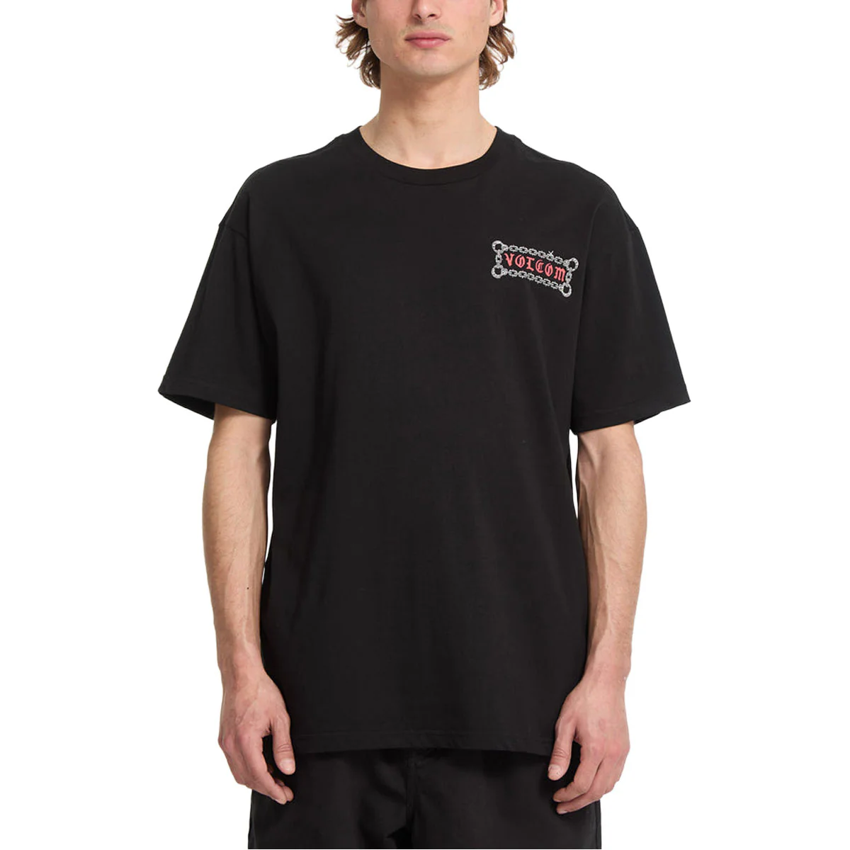 Volcom Fa Daniel Shepard Unlocked T-Shirt - Black - Image 4