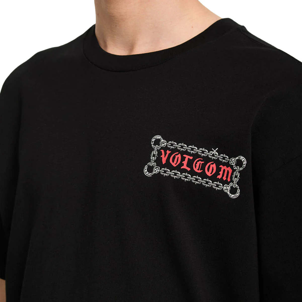 Volcom Fa Daniel Shepard Unlocked T-Shirt - Black - Image 5