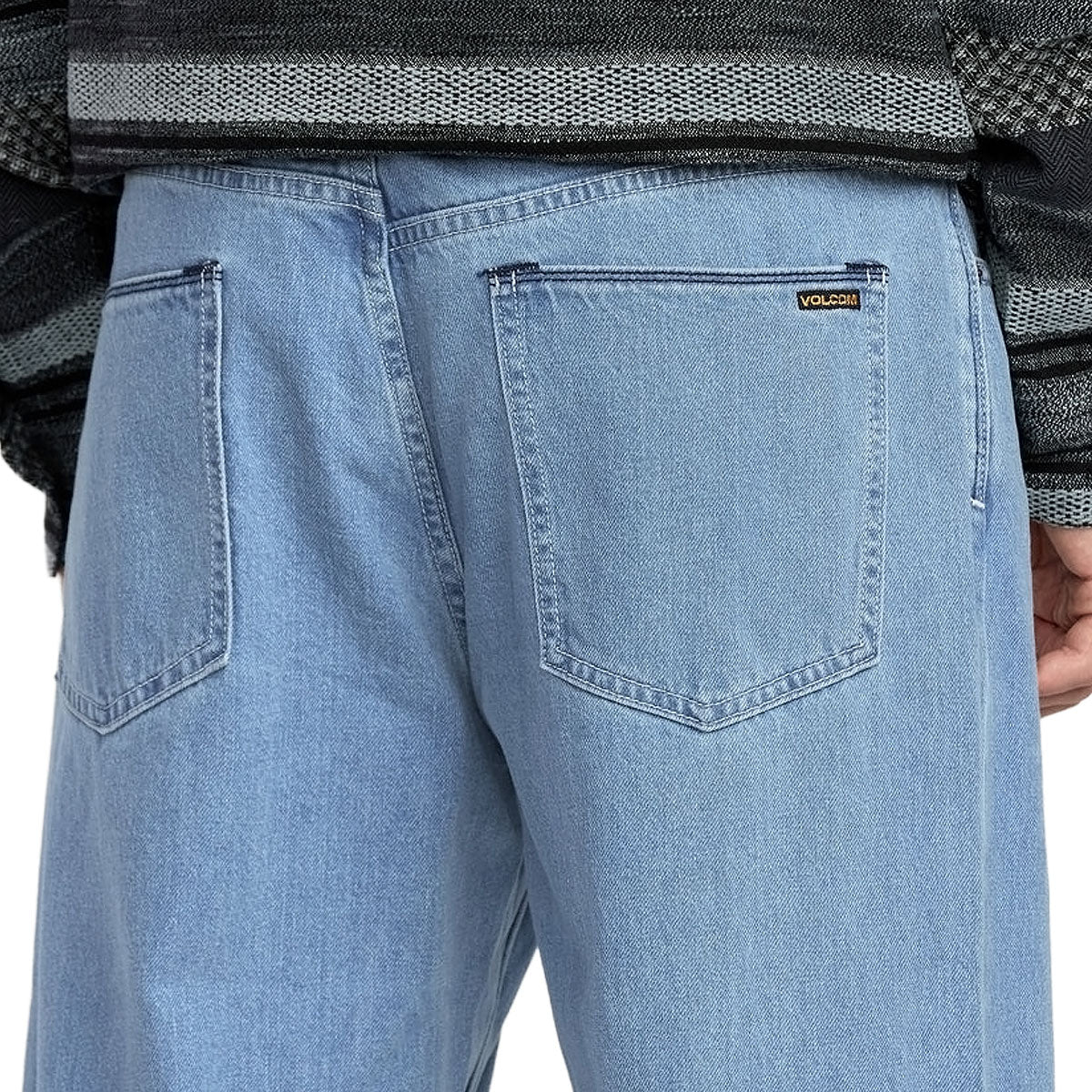 Volcom Fivedown Denim Jeans - Camper Blue - Image 3