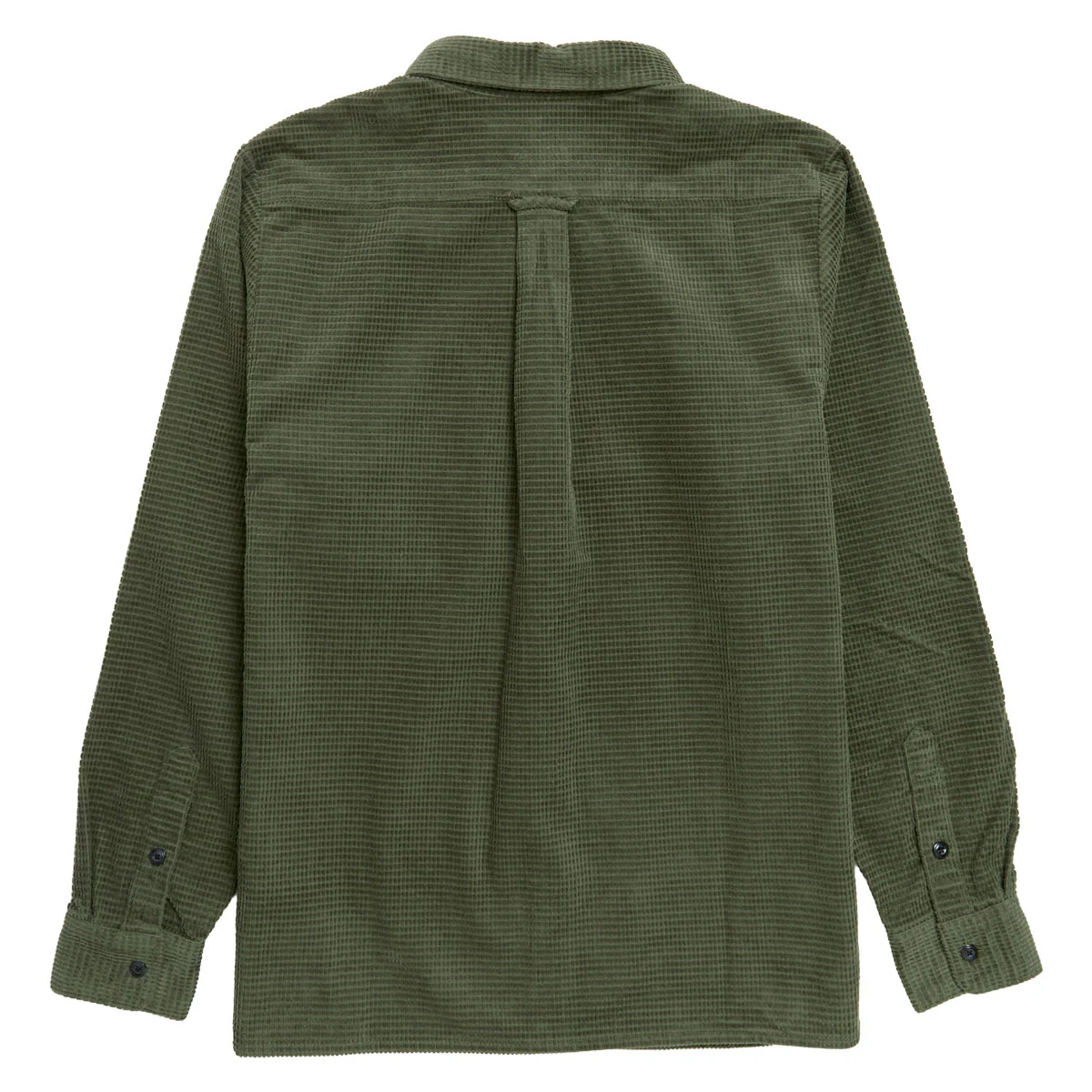 Volcom Fostered Long Sleeve Shirt - Dark Olive - Image 2