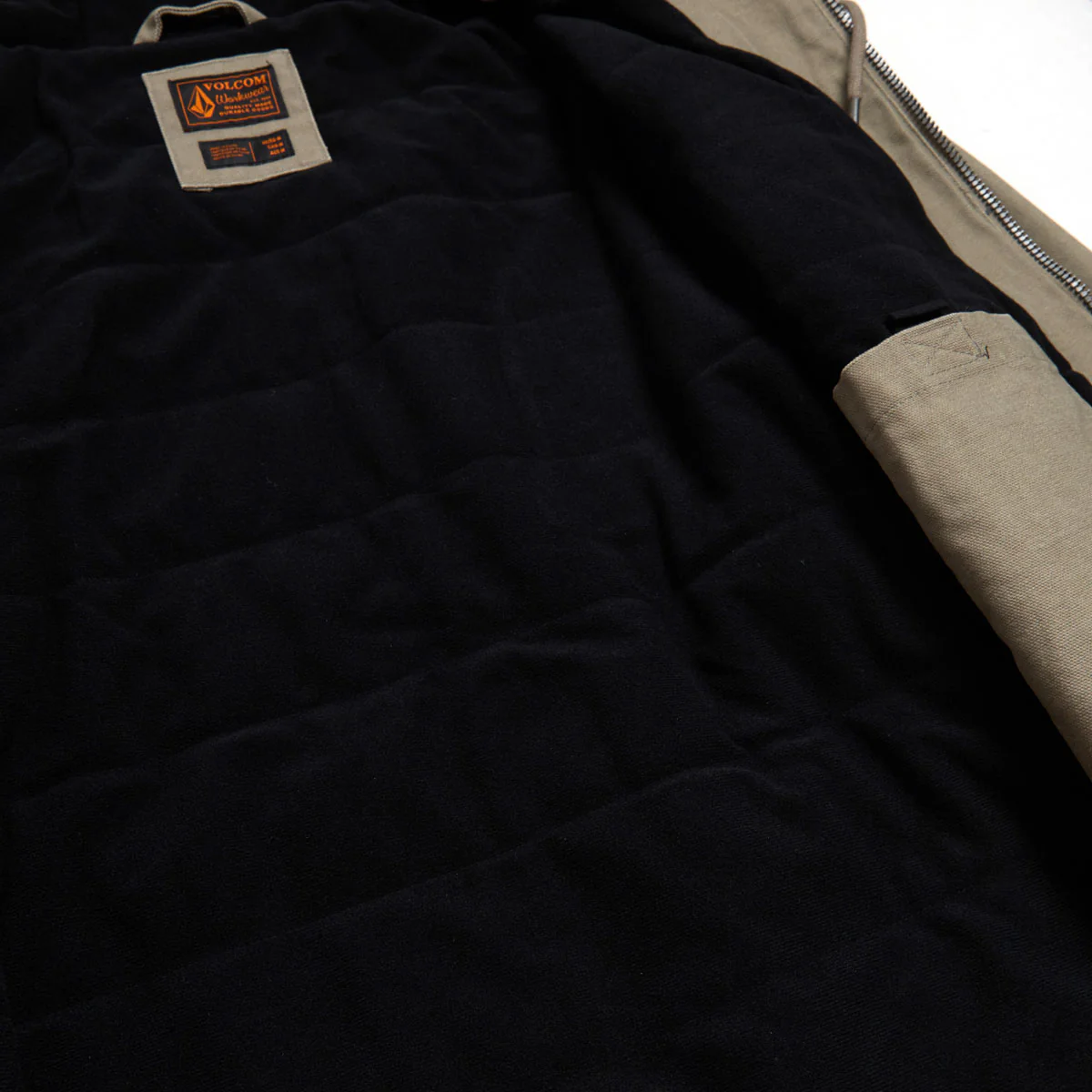 Volcom Freshdust Workwear Jacket - Brindle - Image 3