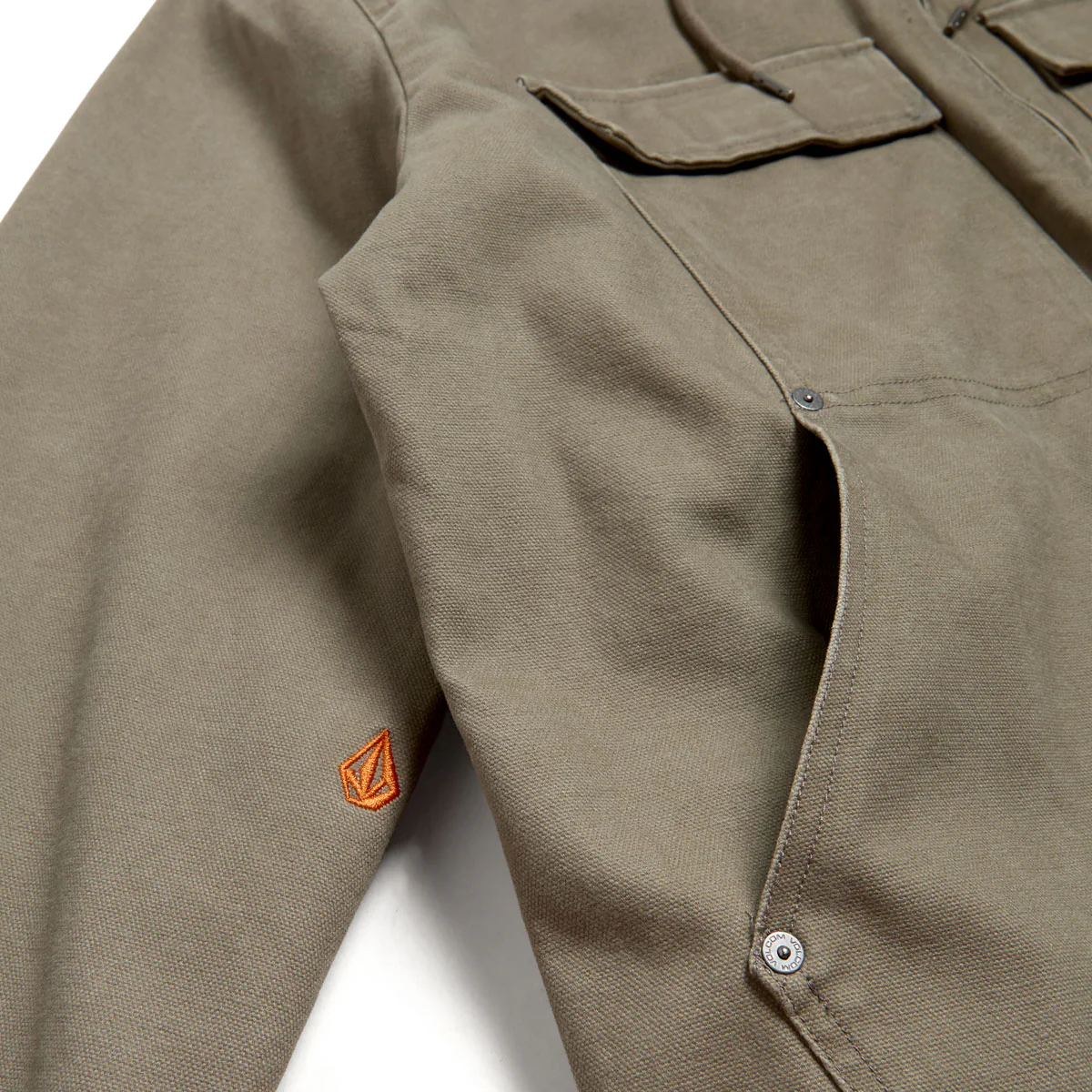 Volcom Freshdust Workwear Jacket - Brindle - Image 5