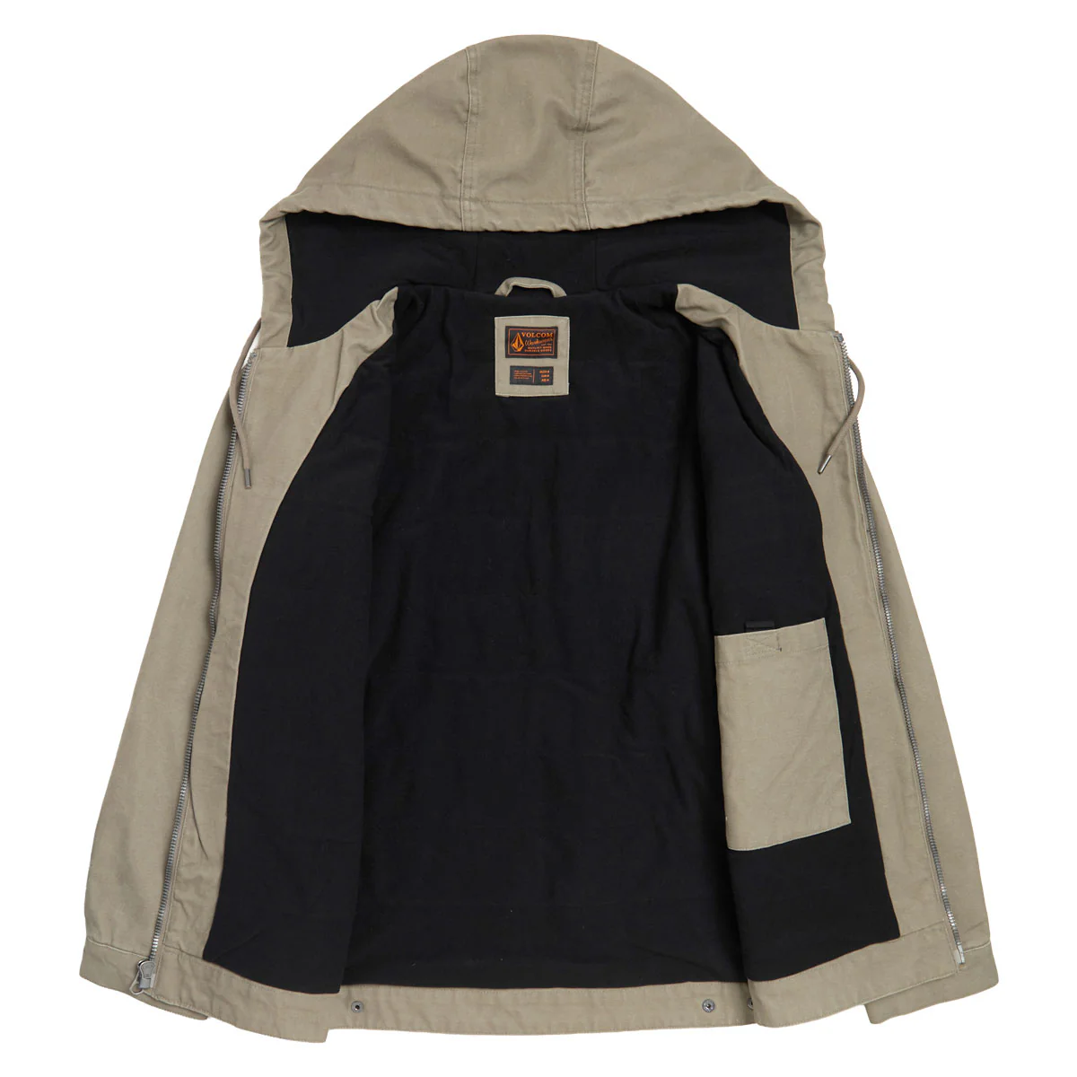 Volcom Freshdust Workwear Jacket - Brindle - Image 6