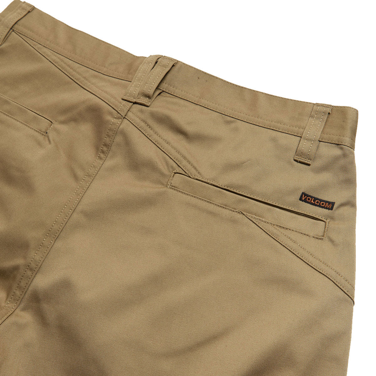 Volcom Frickin Chino Pants - Dark Khaki - Image 4
