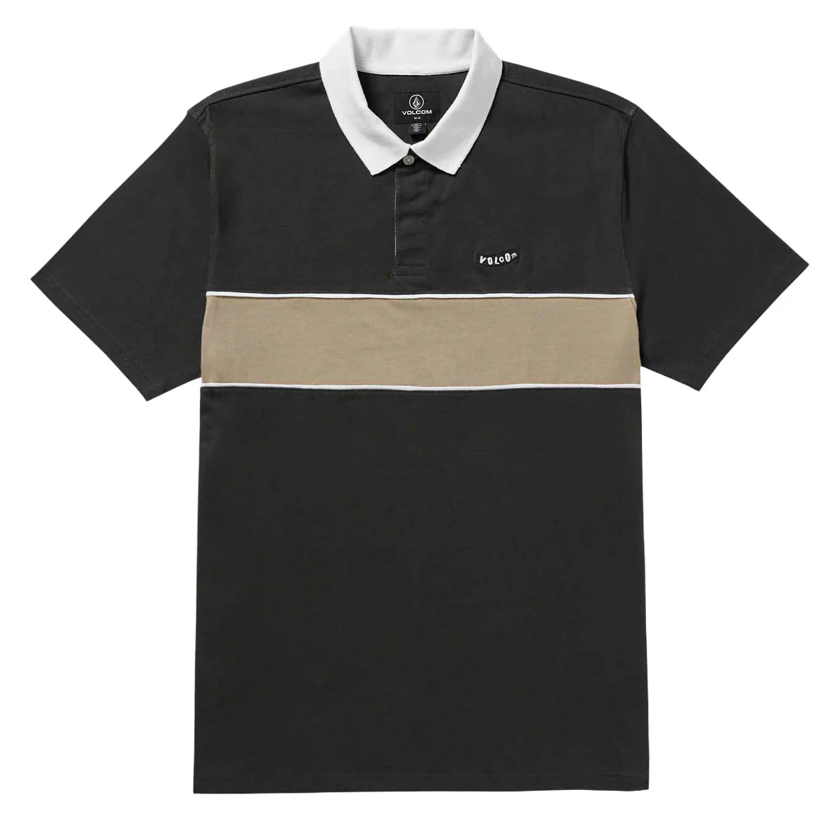 Volcom Gemstone Polo Shirt - Stealth - Image 4