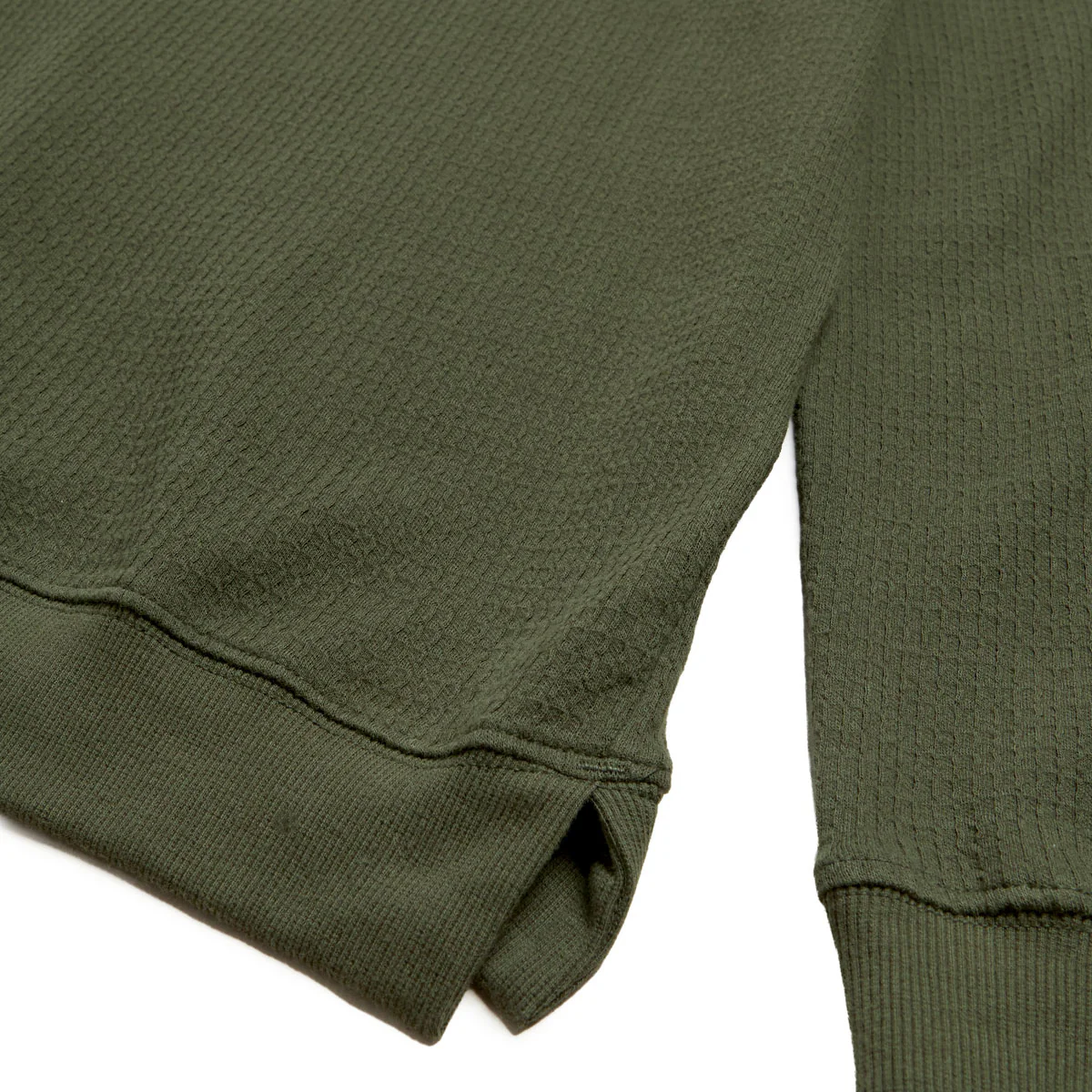 Volcom Gridstone Crew Long Sleeve Shirt - Brownstone - Image 3