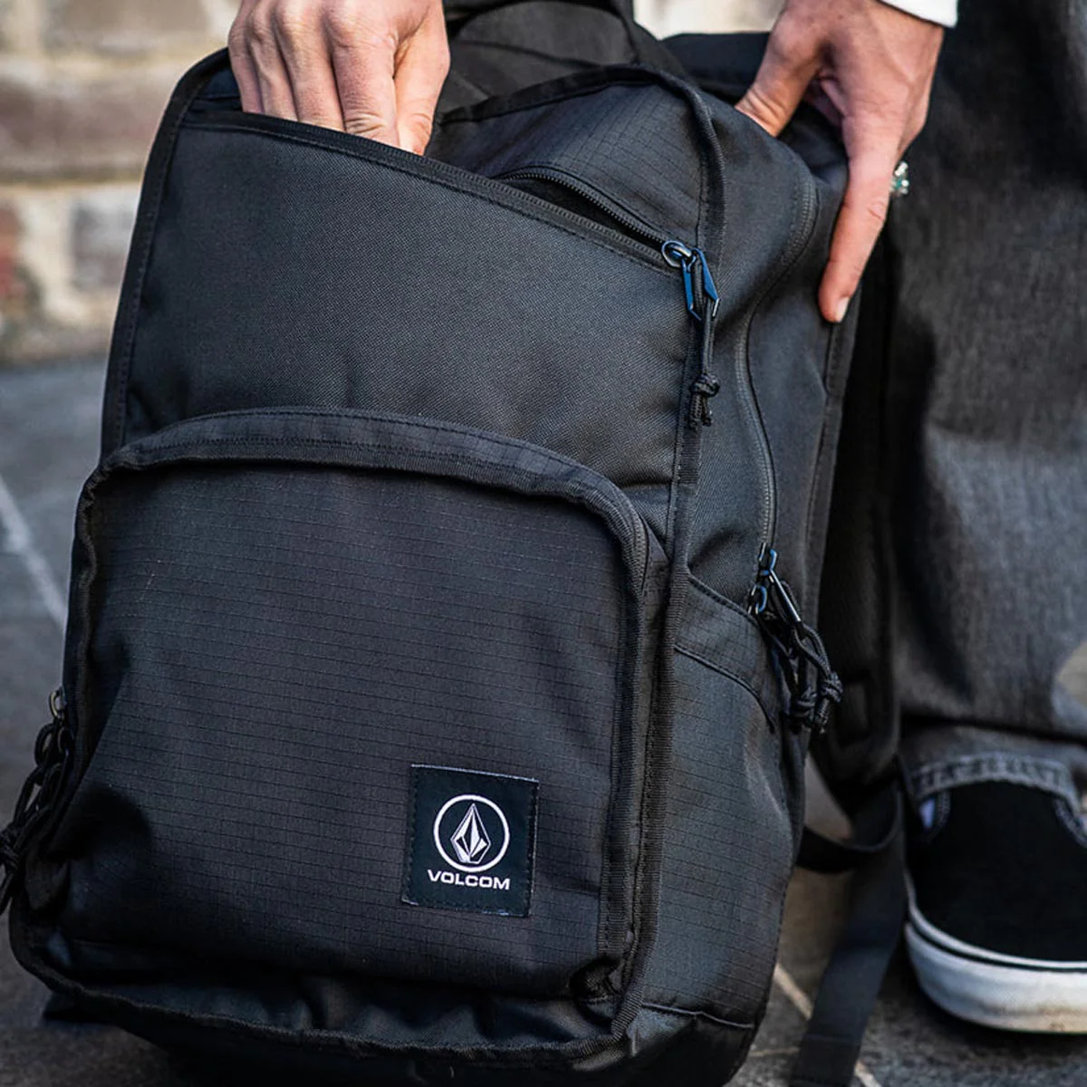 Volcom Hardbound Backpack - Black - Image 5