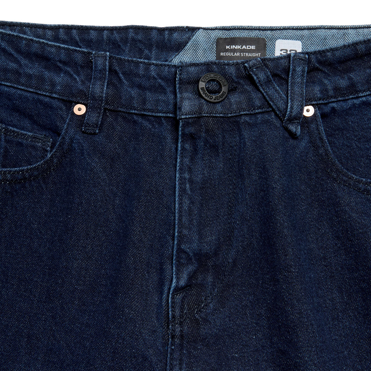 Volcom Kinkade Denim Jeans - Cosmic Blue - Image 4