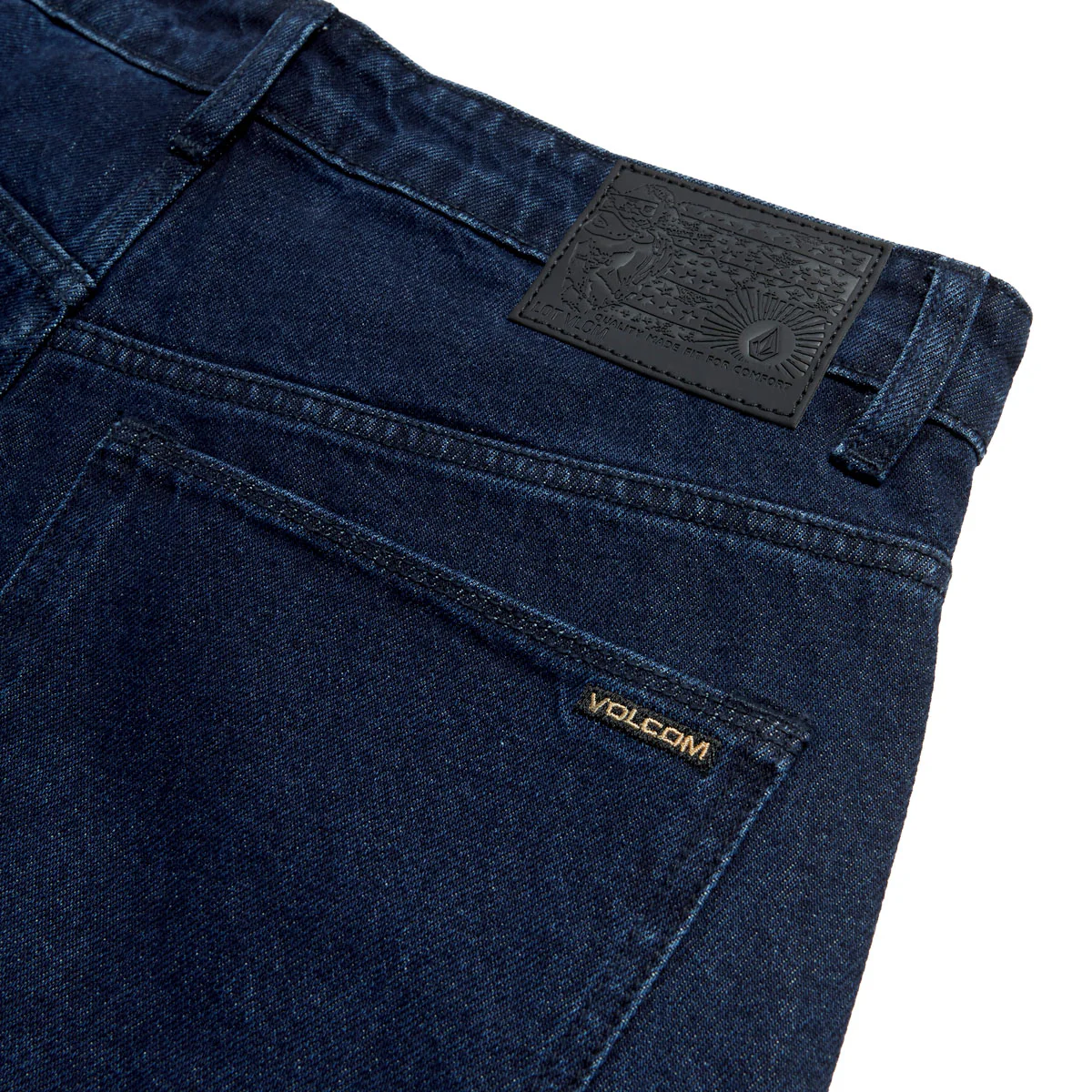 Volcom Kinkade Denim Jeans - Cosmic Blue - Image 5