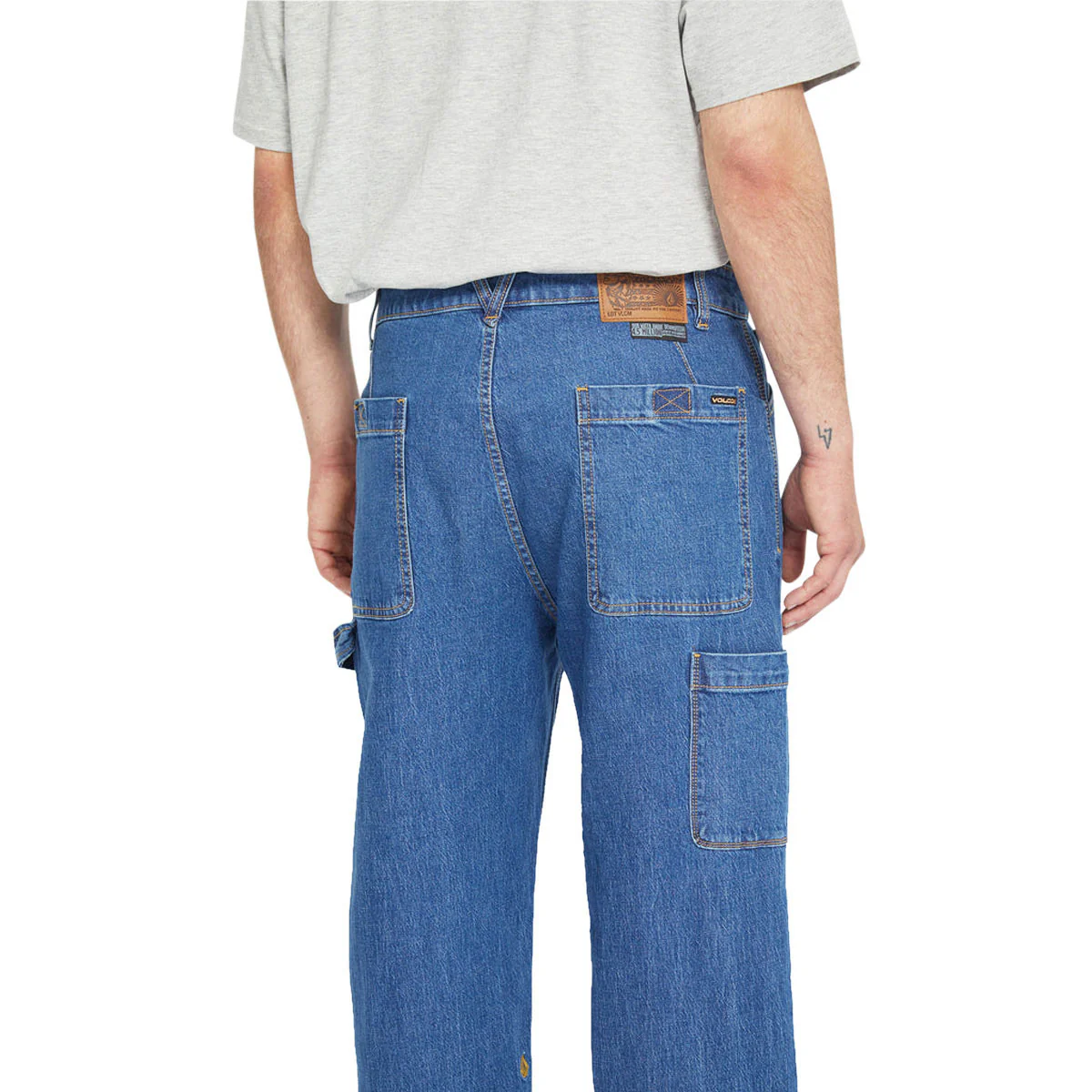 Volcom Kraftsman II Denim Jeans - Bold Blue - Image 3