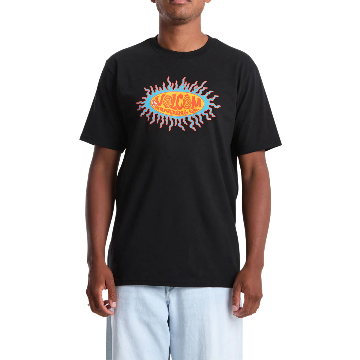 Volcom Live Wire T-Shirt - Black - Image 2