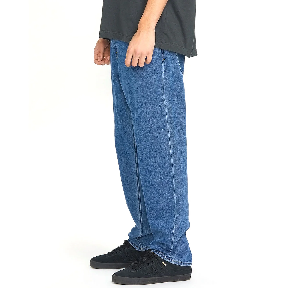 Volcom Modown Tapered Denim Jeans - Standard Issue Blue - Image 3
