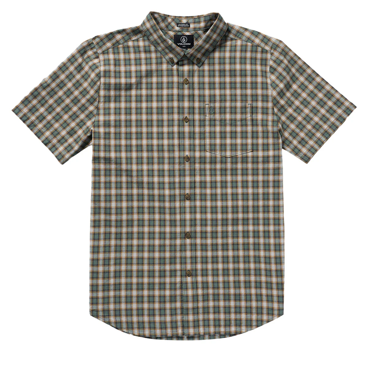 Volcom Morphew Shirt - Light Olive - Image 4