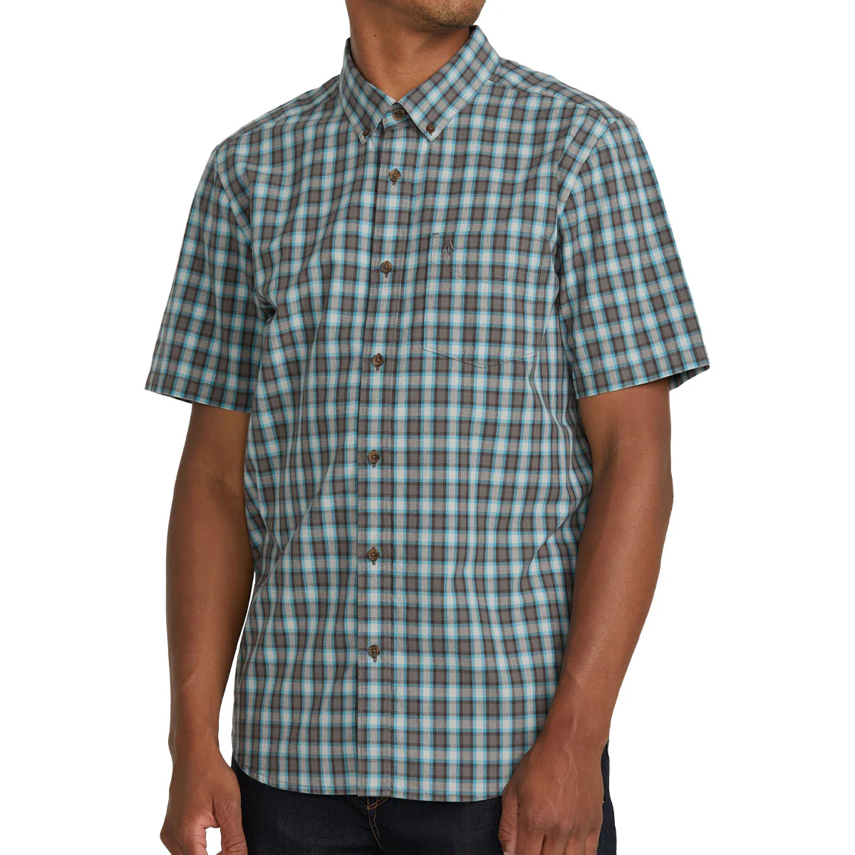 Volcom Morphew Shirt - Used Blue - Image 4