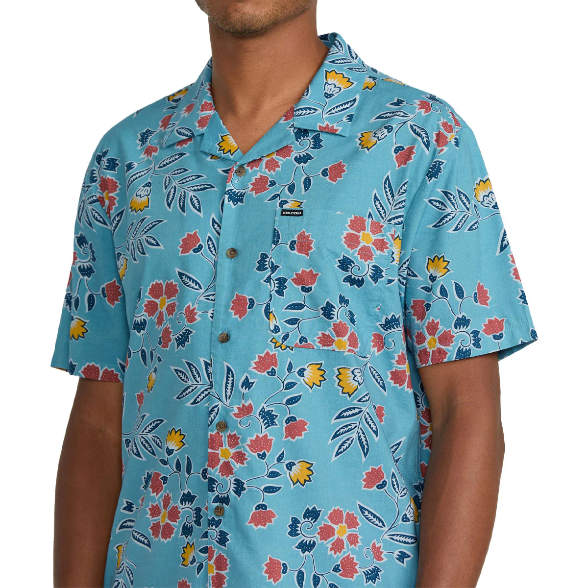 Volcom Offering Shirt - Used Blue - Image 4
