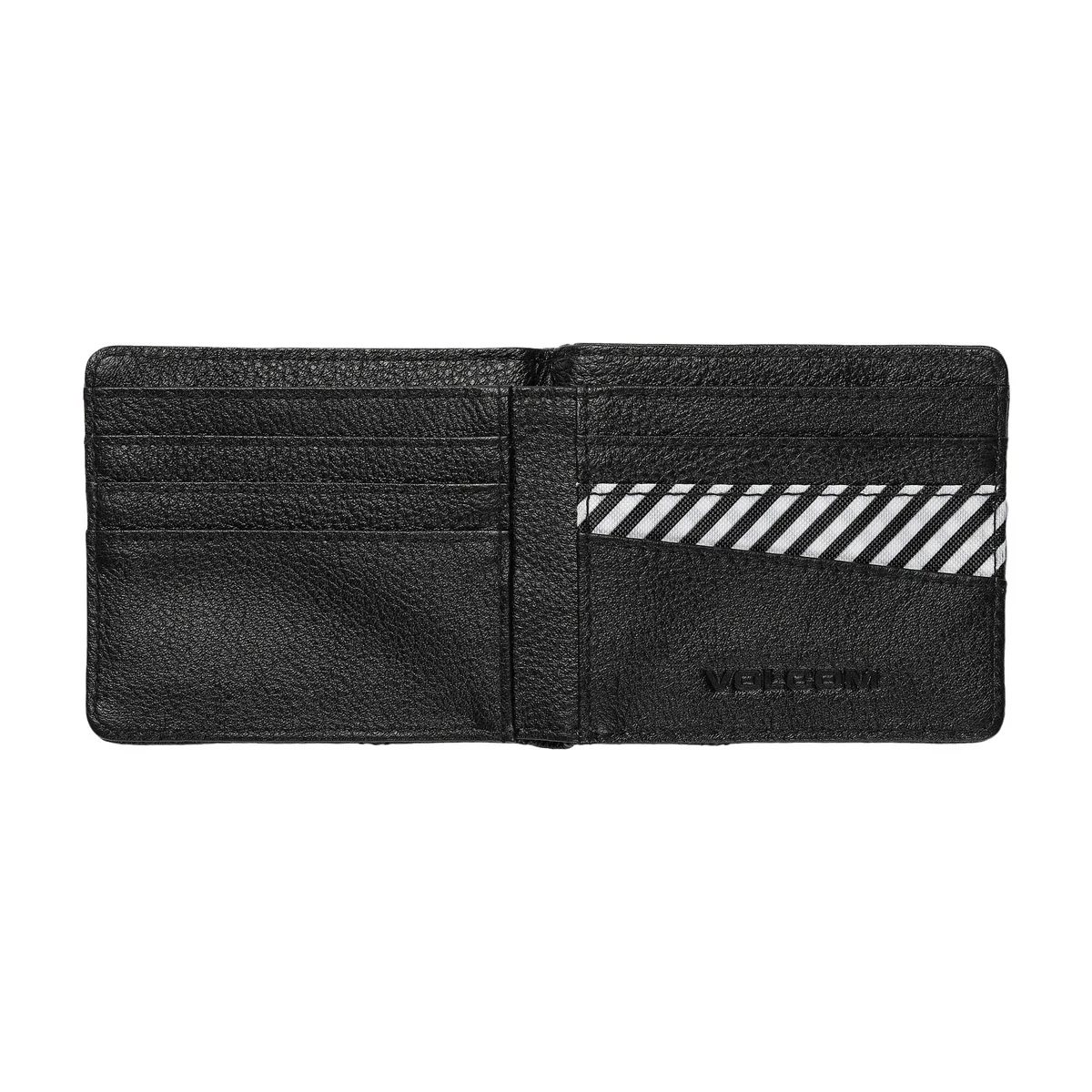 Volcom Pay-a-pal Leather Bifold Wallet - Black - Image 2