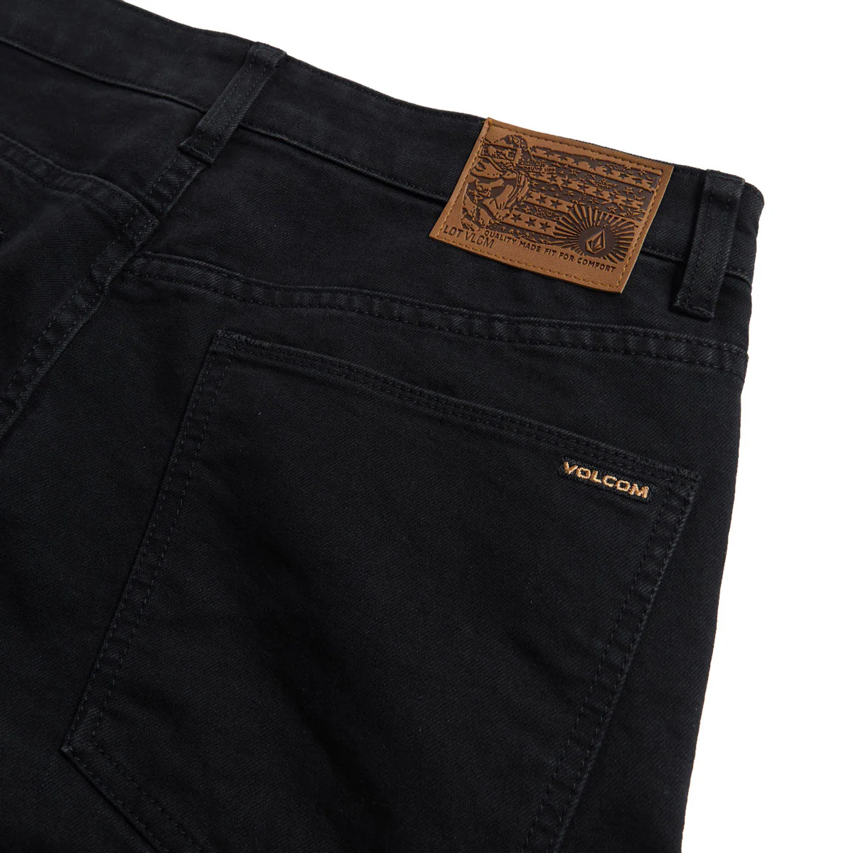 Volcom Solver Denim Jeans - Black Out 2026 - Image 3