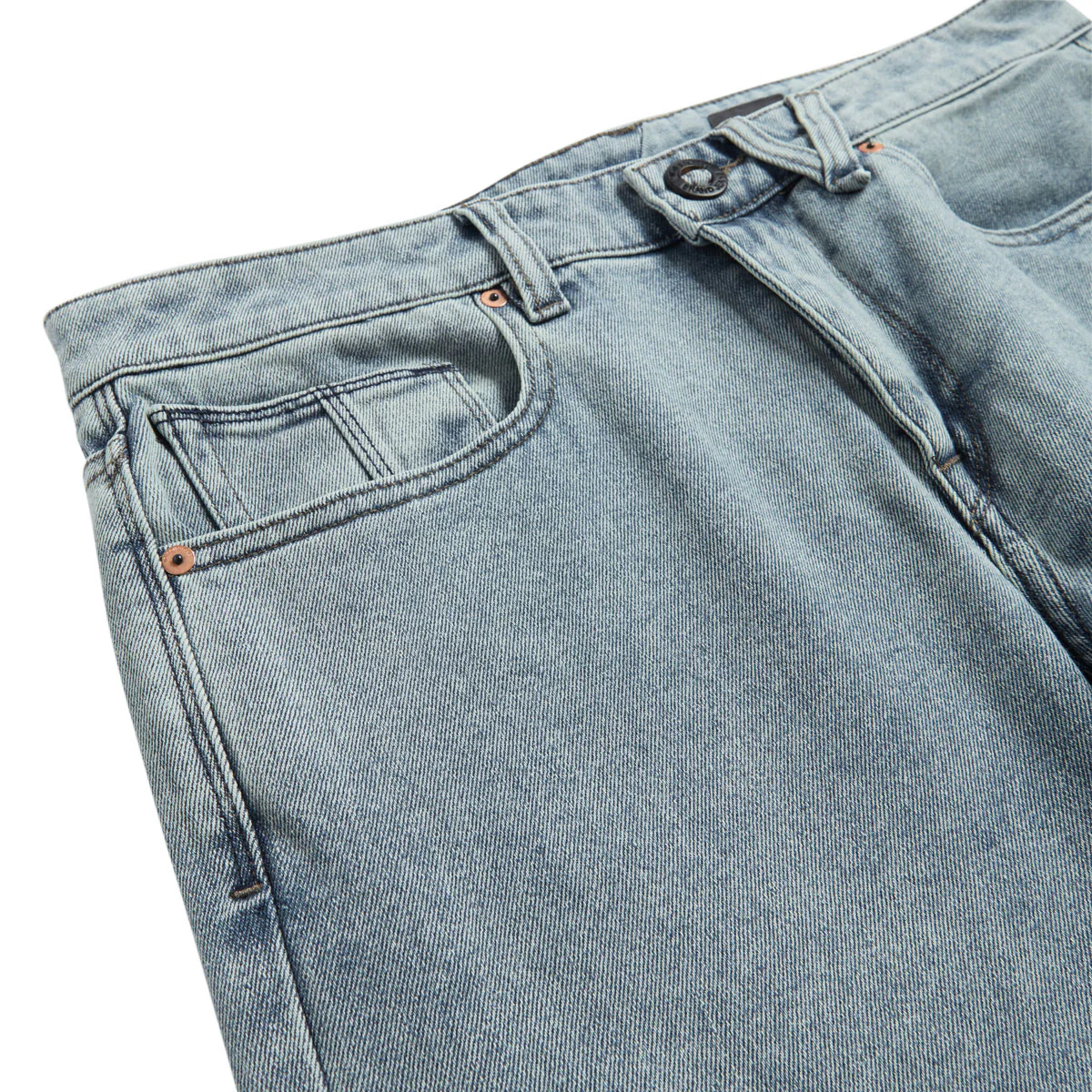 Volcom Solver Denim Jeans - Dust Bowl Indigo - Image 4
