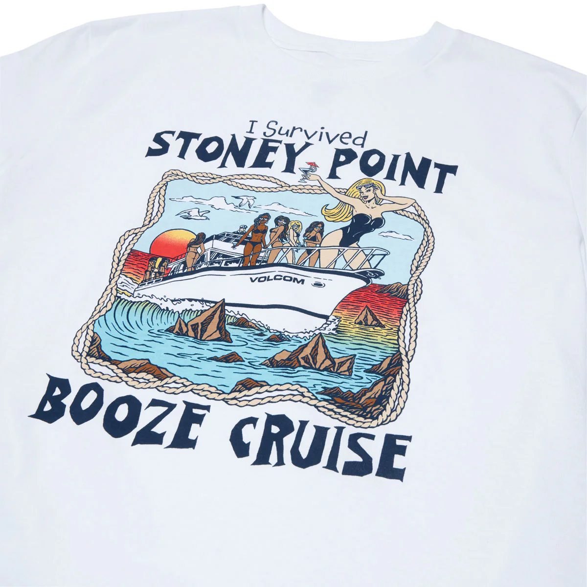 Volcom Stoney Point T-Shirt - White - Image 2