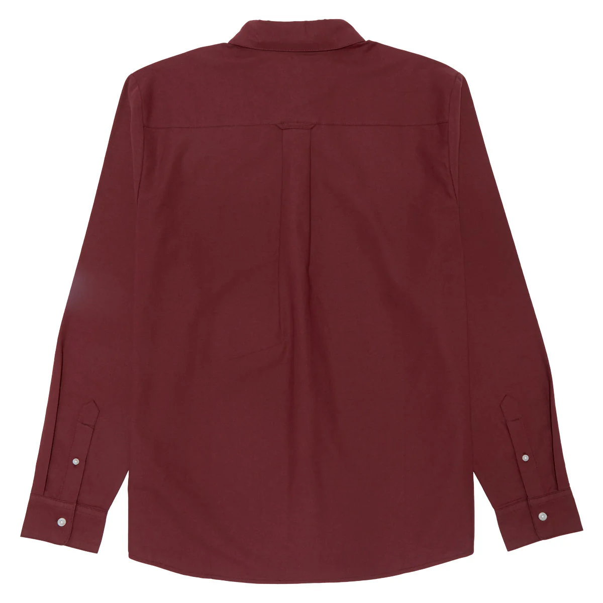 Volcom Veeco Oxford Long Sleeve Shirt - Merlot - Image 2
