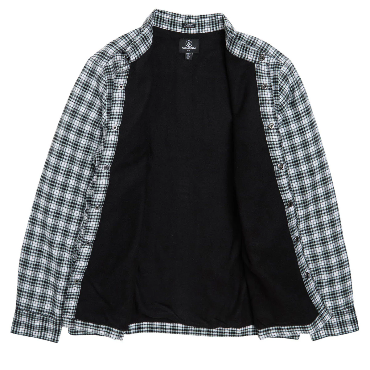 Volcom Wilderstone Long Sleeve Shirt - Dirty White - Image 3