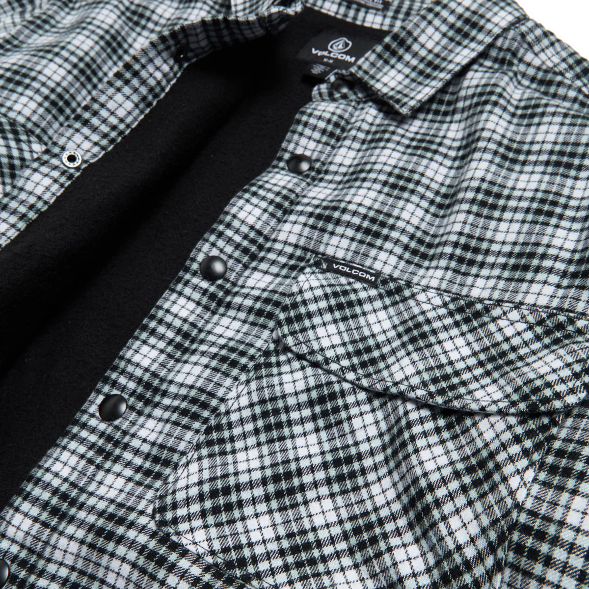 Volcom Wilderstone Long Sleeve Shirt - Dirty White - Image 4