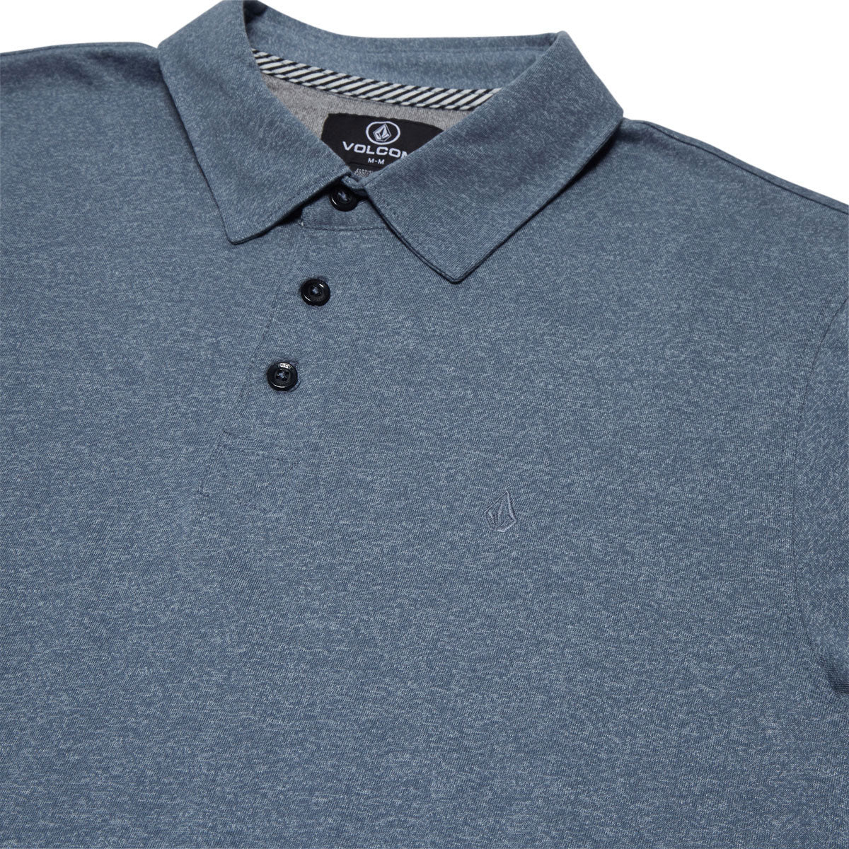Volcom Wowzer Polo Shirt - Blue Wash - Image 3