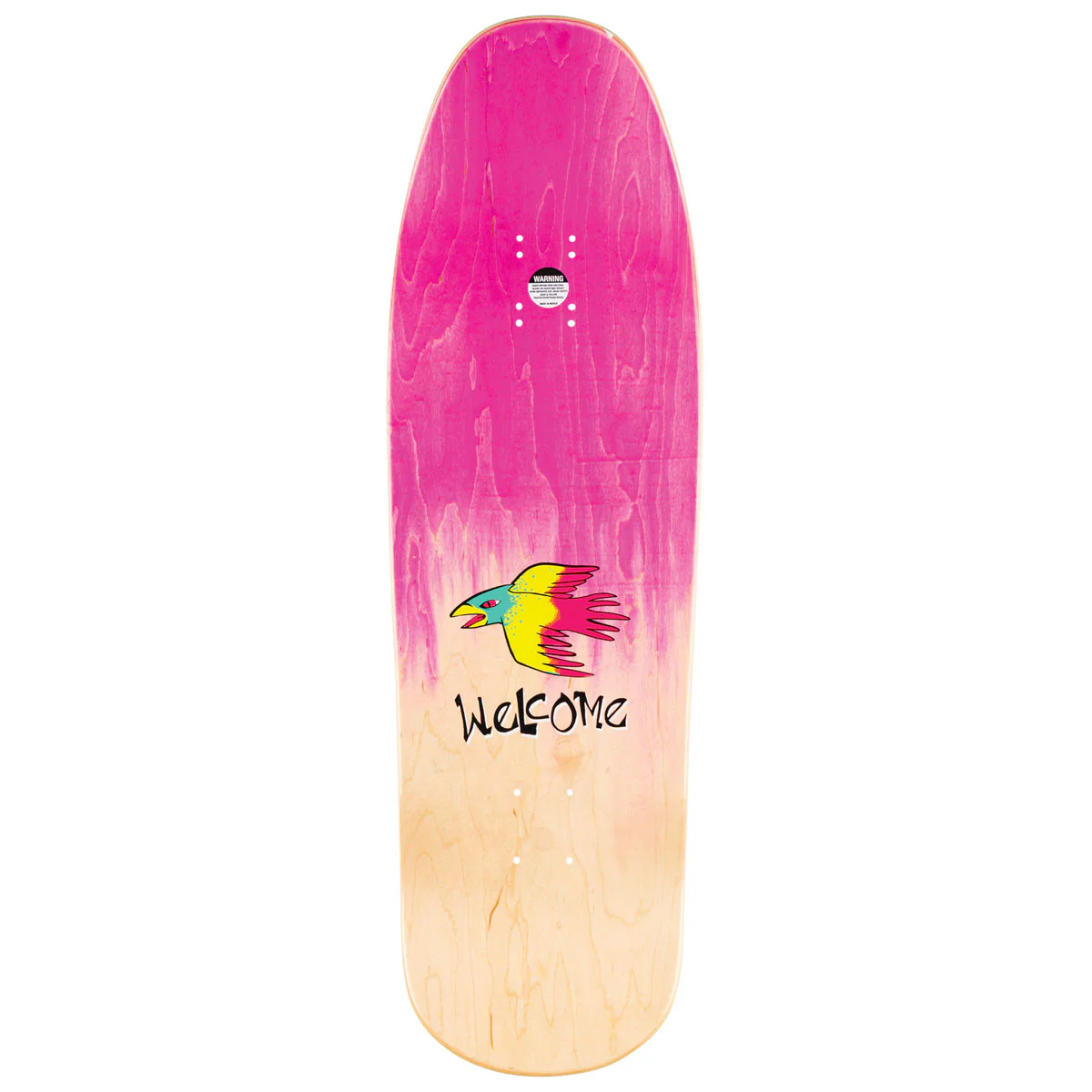 Welcome Animal Kingdom Chris Miller On Gaia Skateboard Complete - Pink/Natural Stain - 9.60" - Image 2