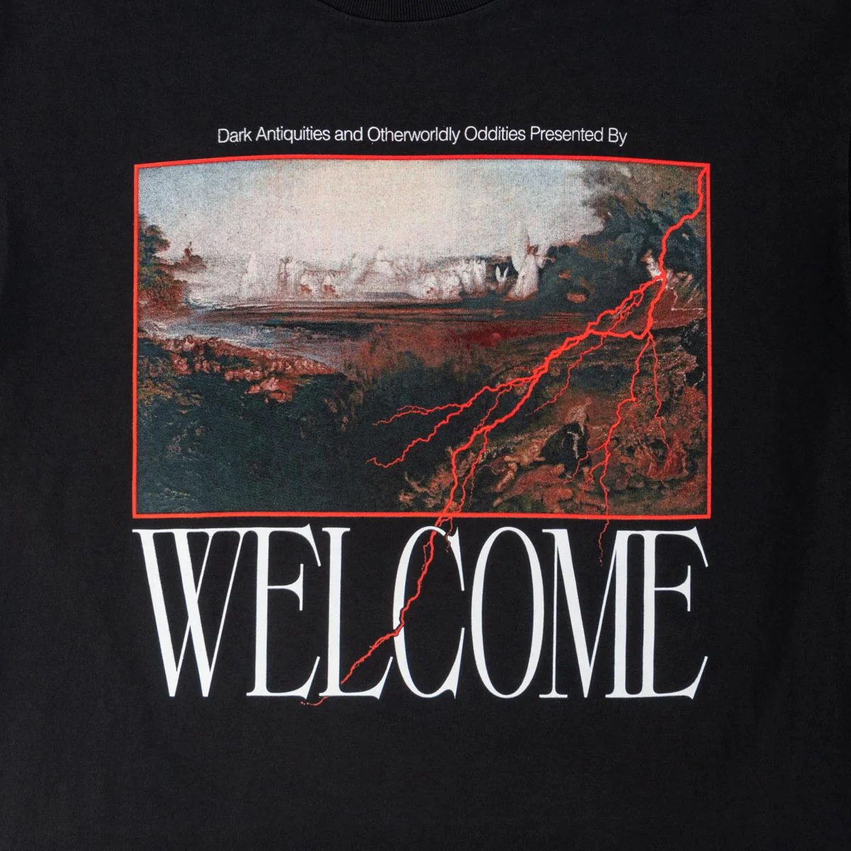 Welcome Antiquities T-Shirt - Black - Image 2