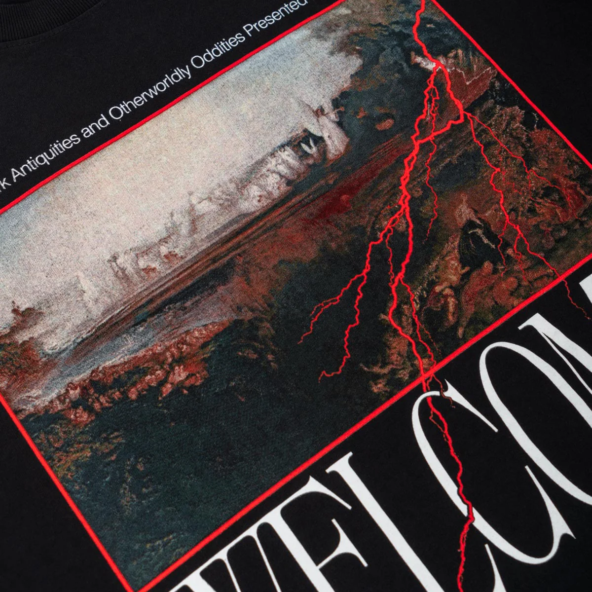 Welcome Antiquities T-Shirt - Black - Image 3