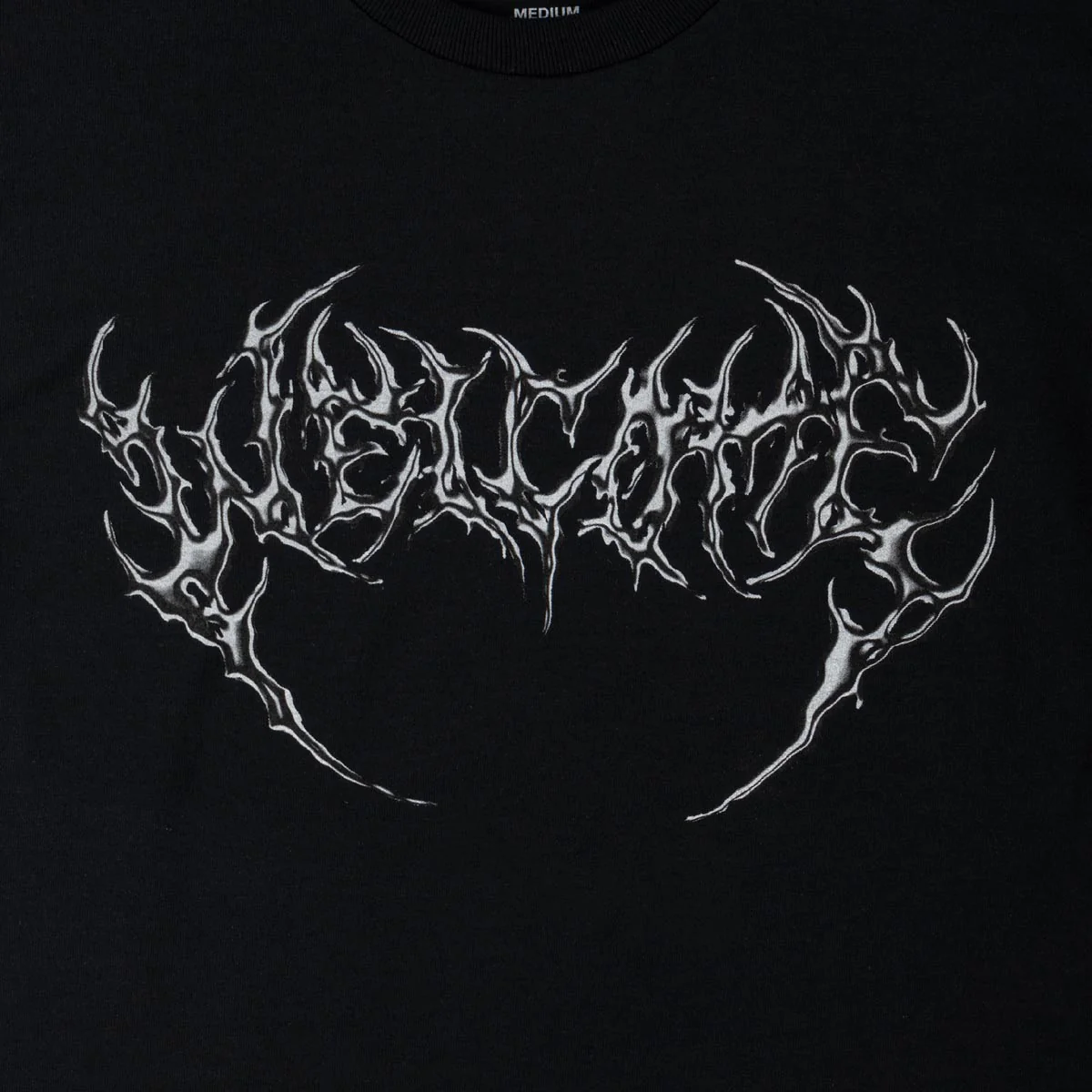 Welcome Chrome Fang T-Shirt - Black - Image 2
