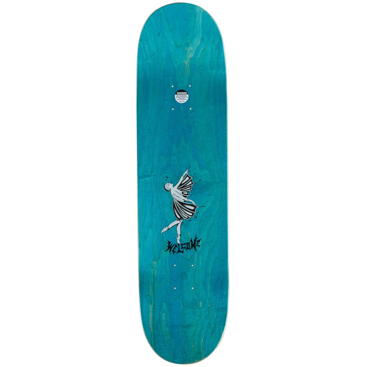 Welcome Dancer On A Popsicle Skateboard Complete - White/Gold Foil - 8.50" - Image 2