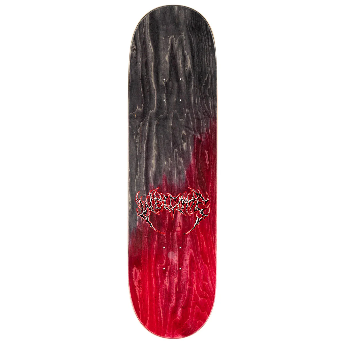 Welcome Diablo Skateboard Complete - Black/Red Stain - 9.00" - Image 2